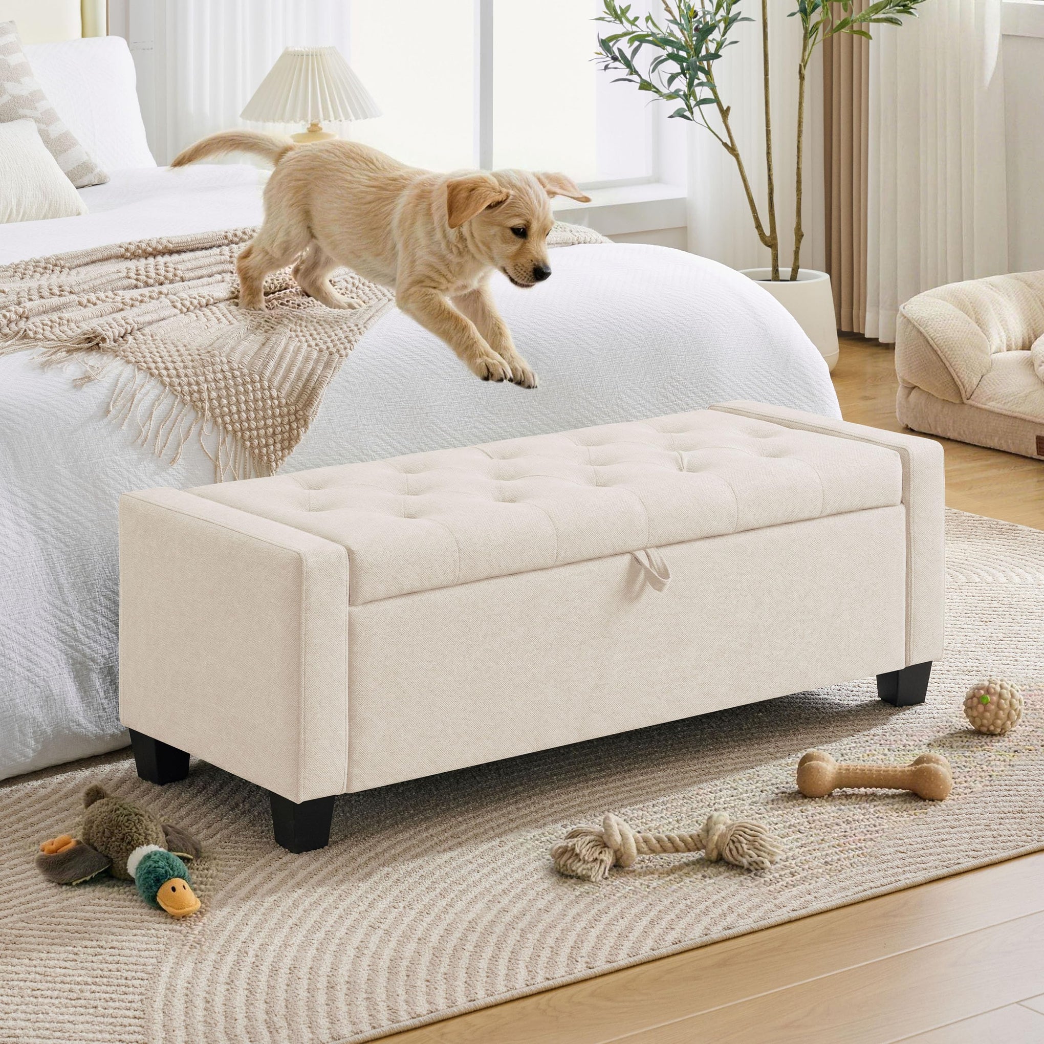 43" Ottoman with Storage