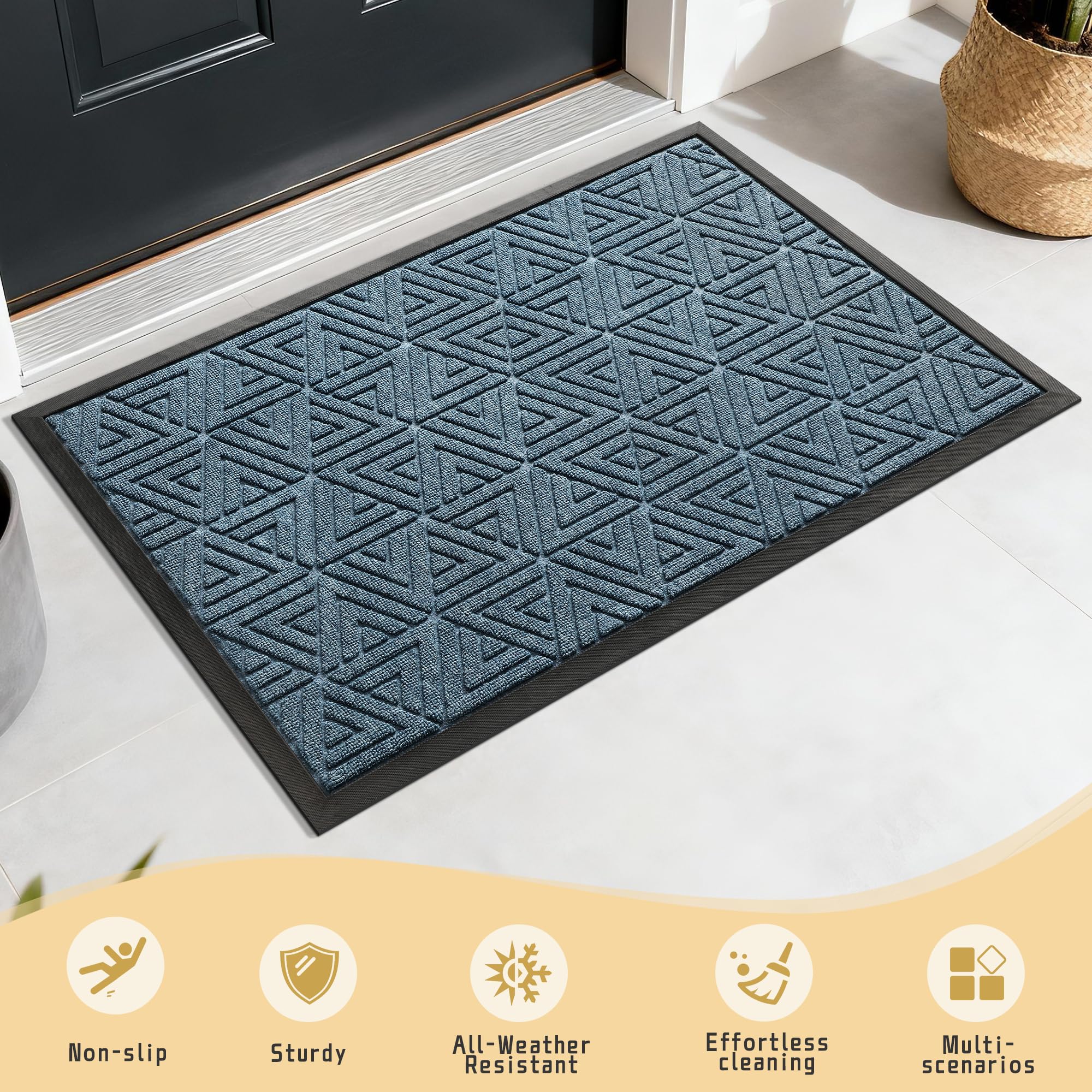 Outdoor Mats for Front Door 29.5x17