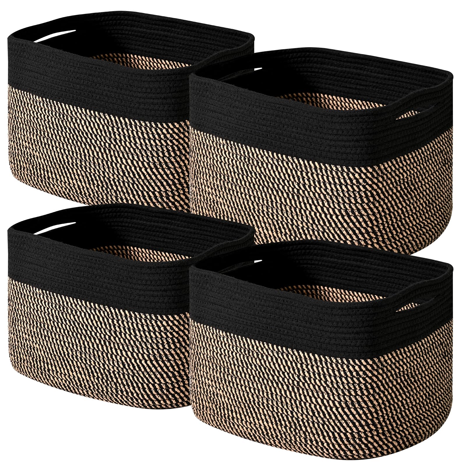 Storage Baskets for Shelves Organizing (4 Count)