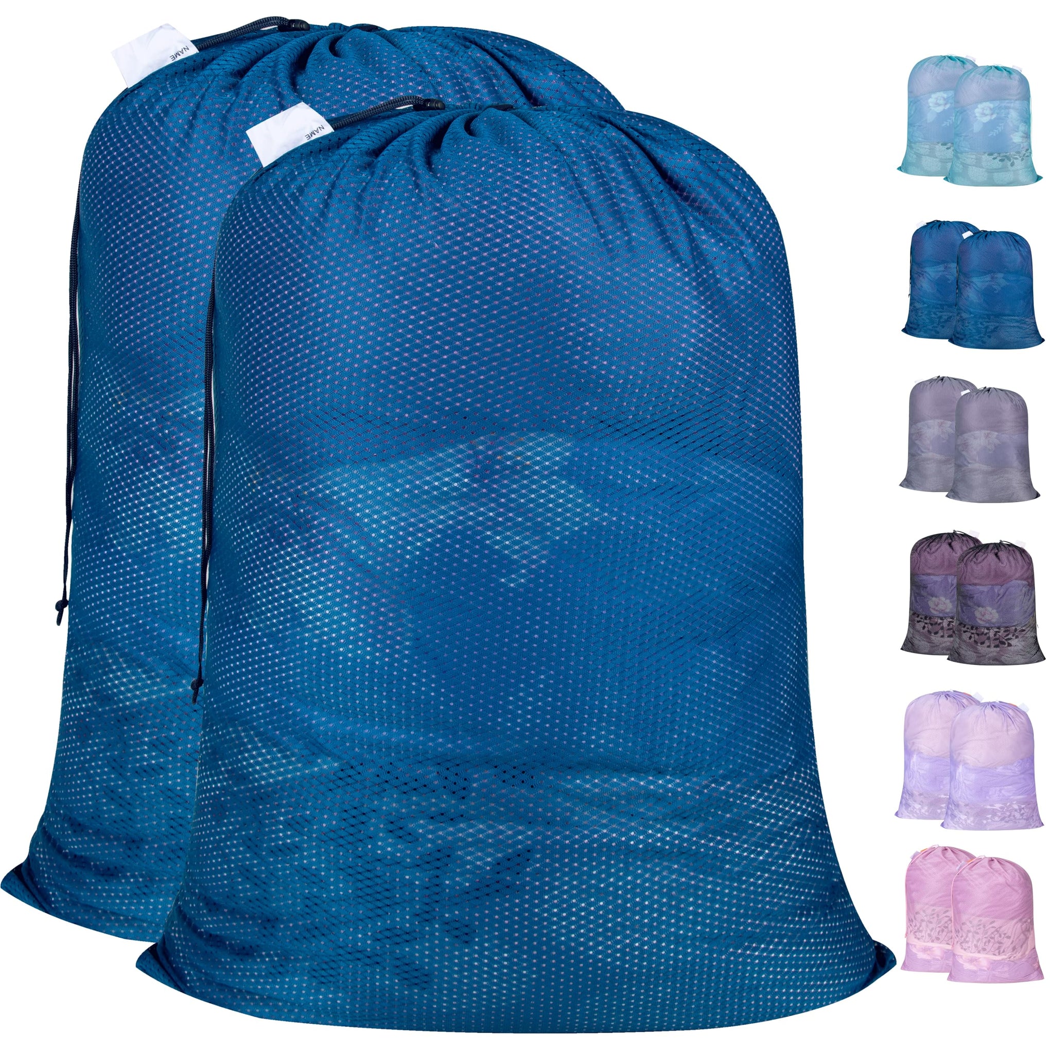 2 Pack Heavy Duty Diamond Mesh Laundry Bag (2 Count)