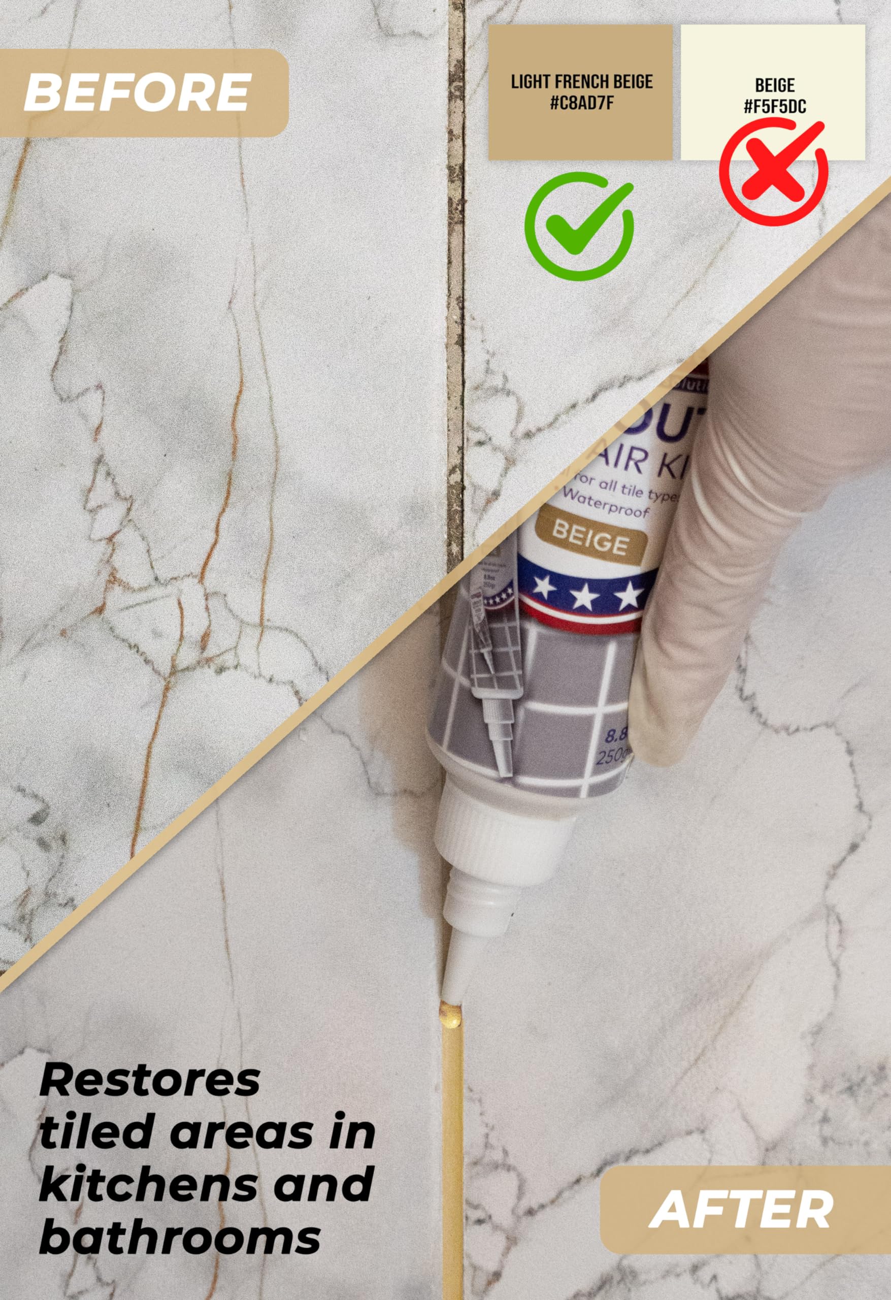 Grout Repair Kit (8.8 Ounce)