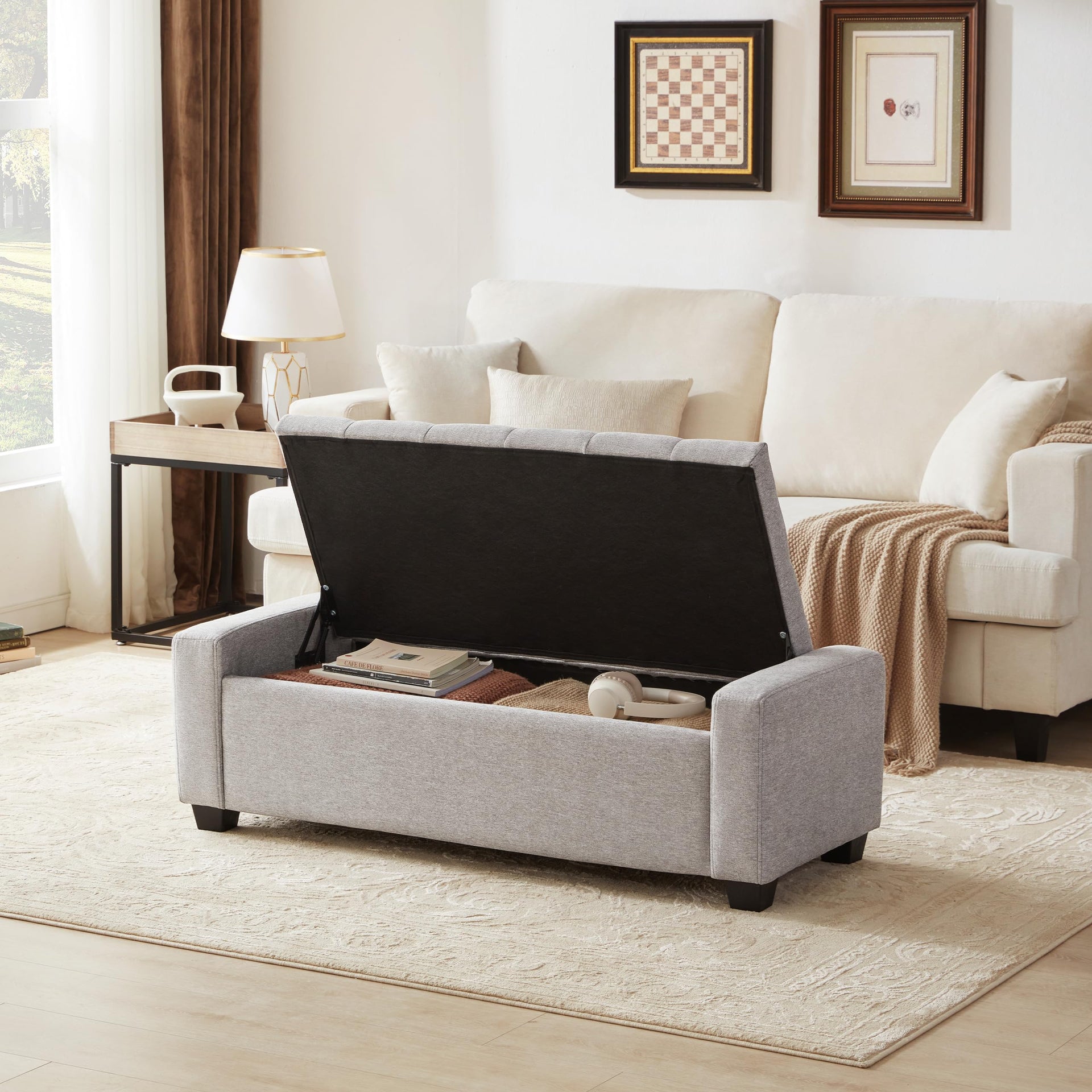 48" Ottoman with Storage
