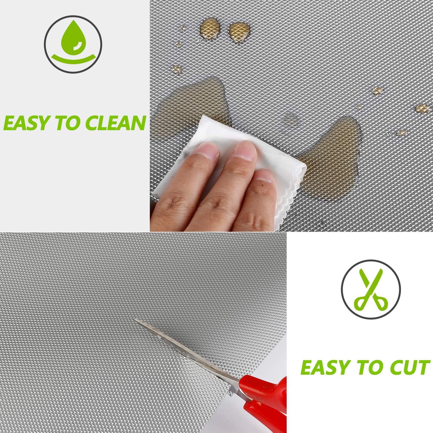 Kitchen Shelf Liner Drawer Liners