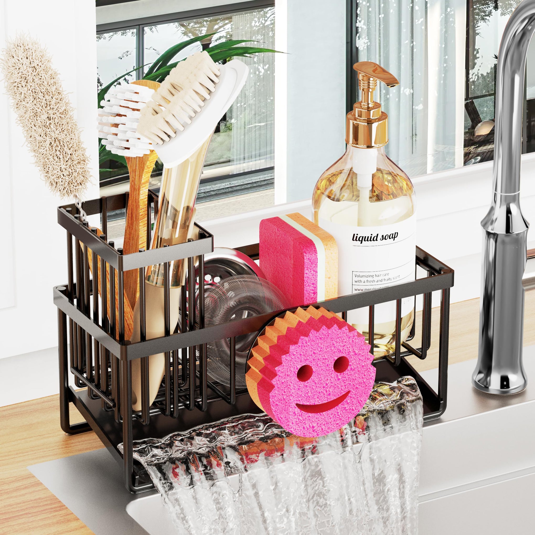 Sponge Holder for Kitchen Sink