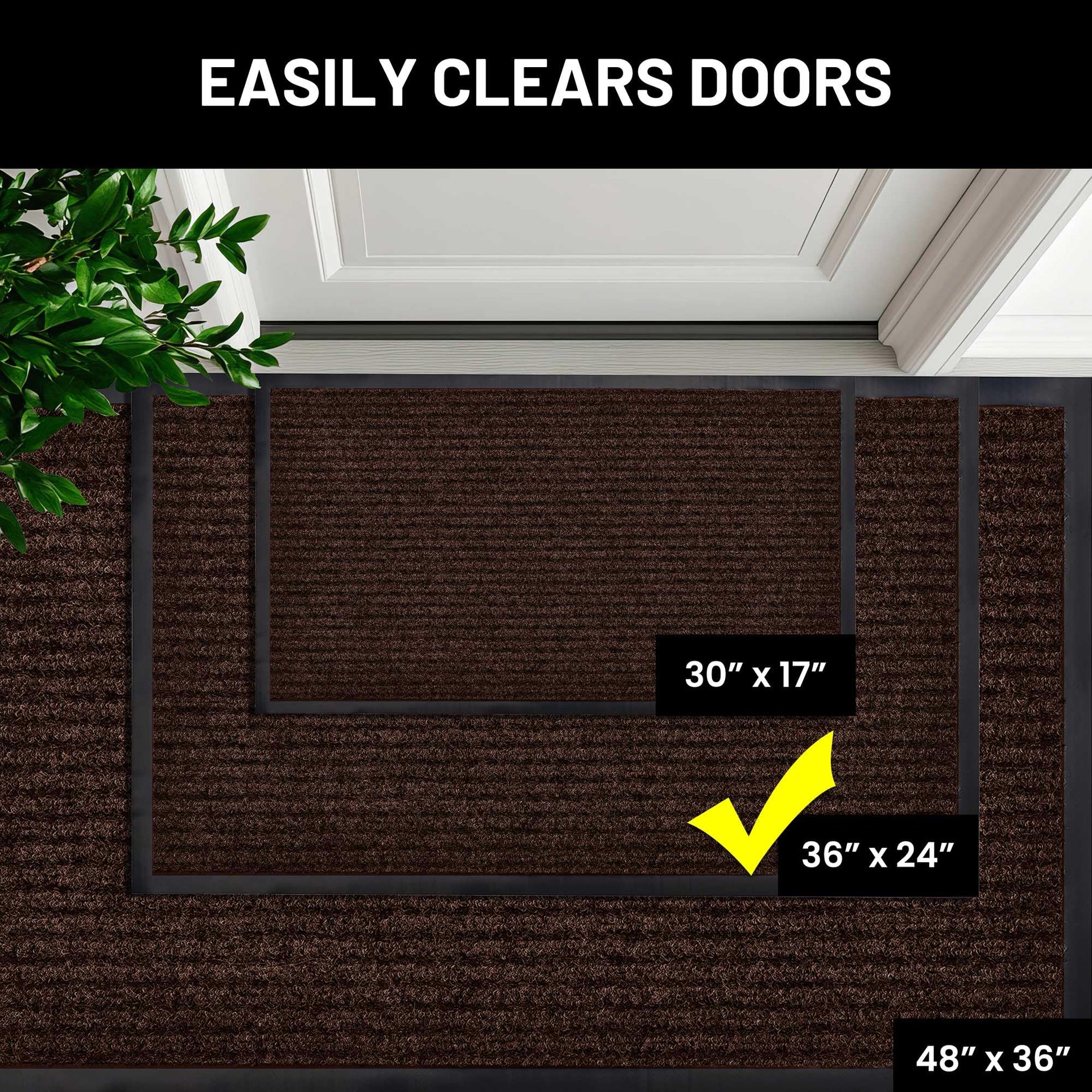 Front Door Mat (2 Count)