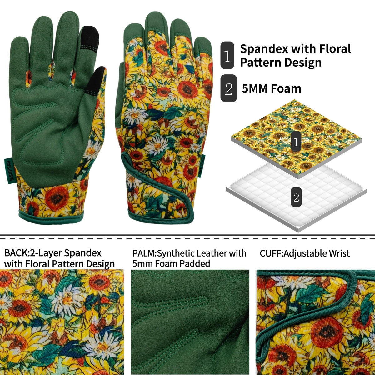 Leather Gardening Glove