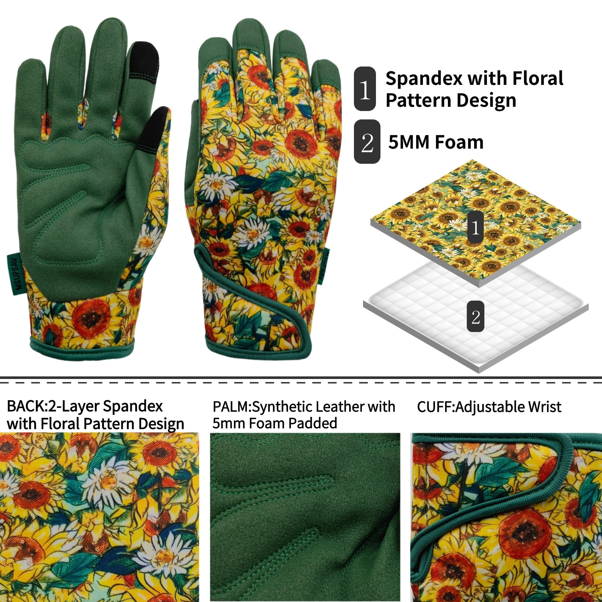 Leather Gardening Glove