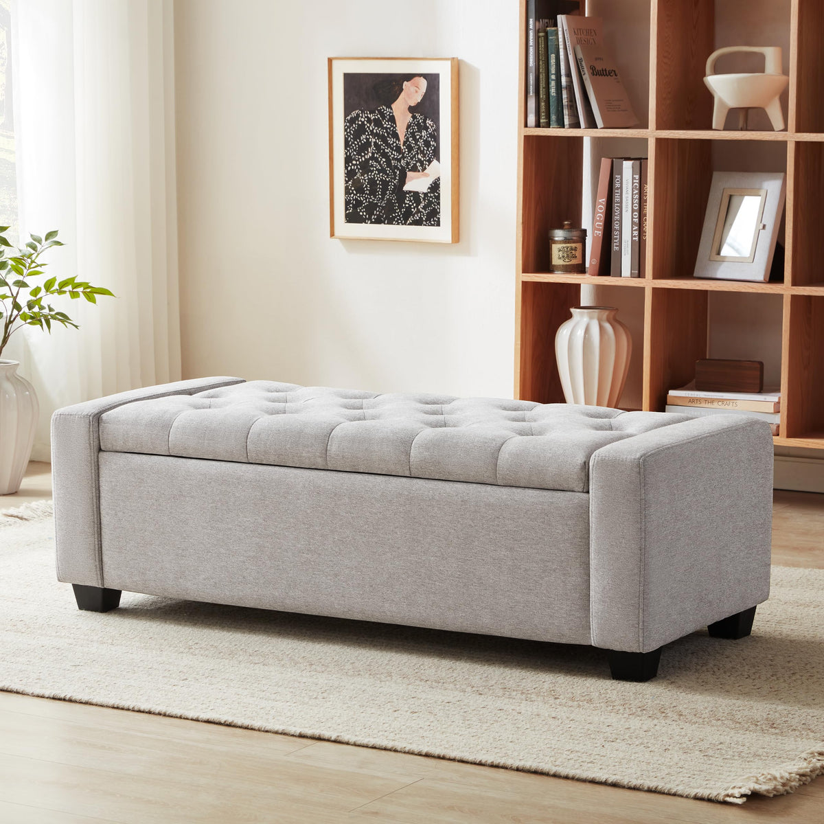 48" Ottoman with Storage