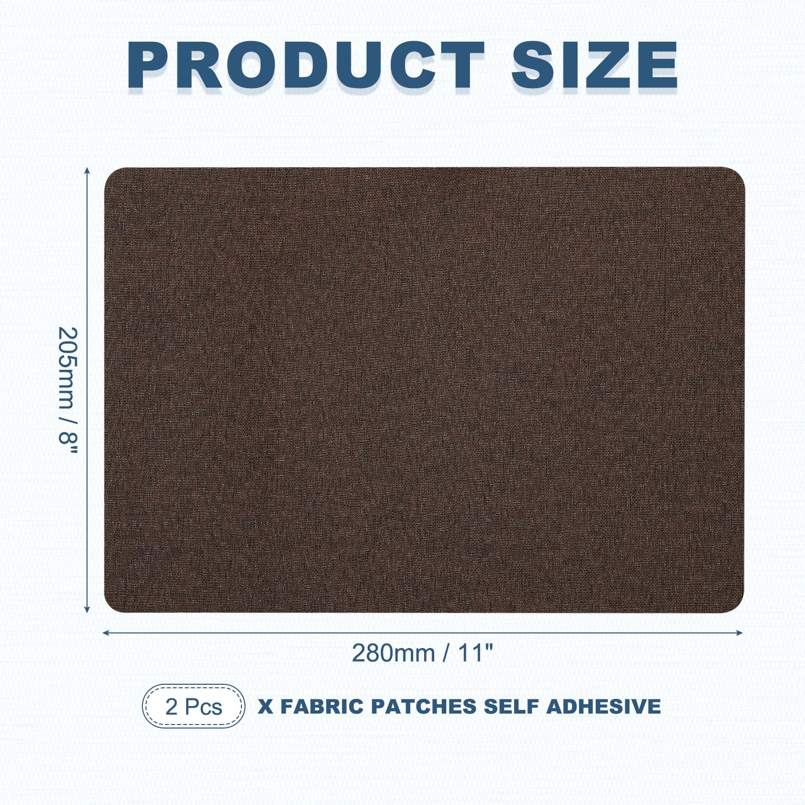 8x11 Inch Linen Repair Patches (2 Count)