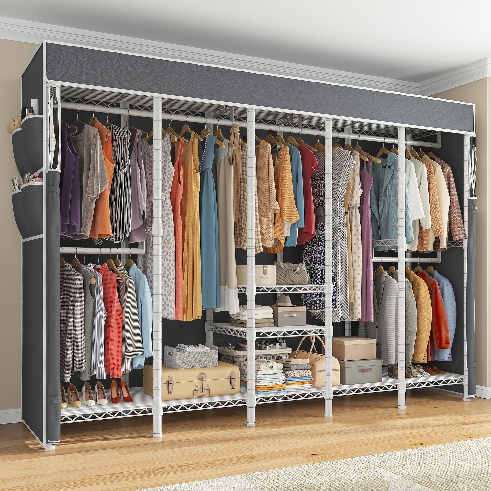 Clothes Rack with Cover