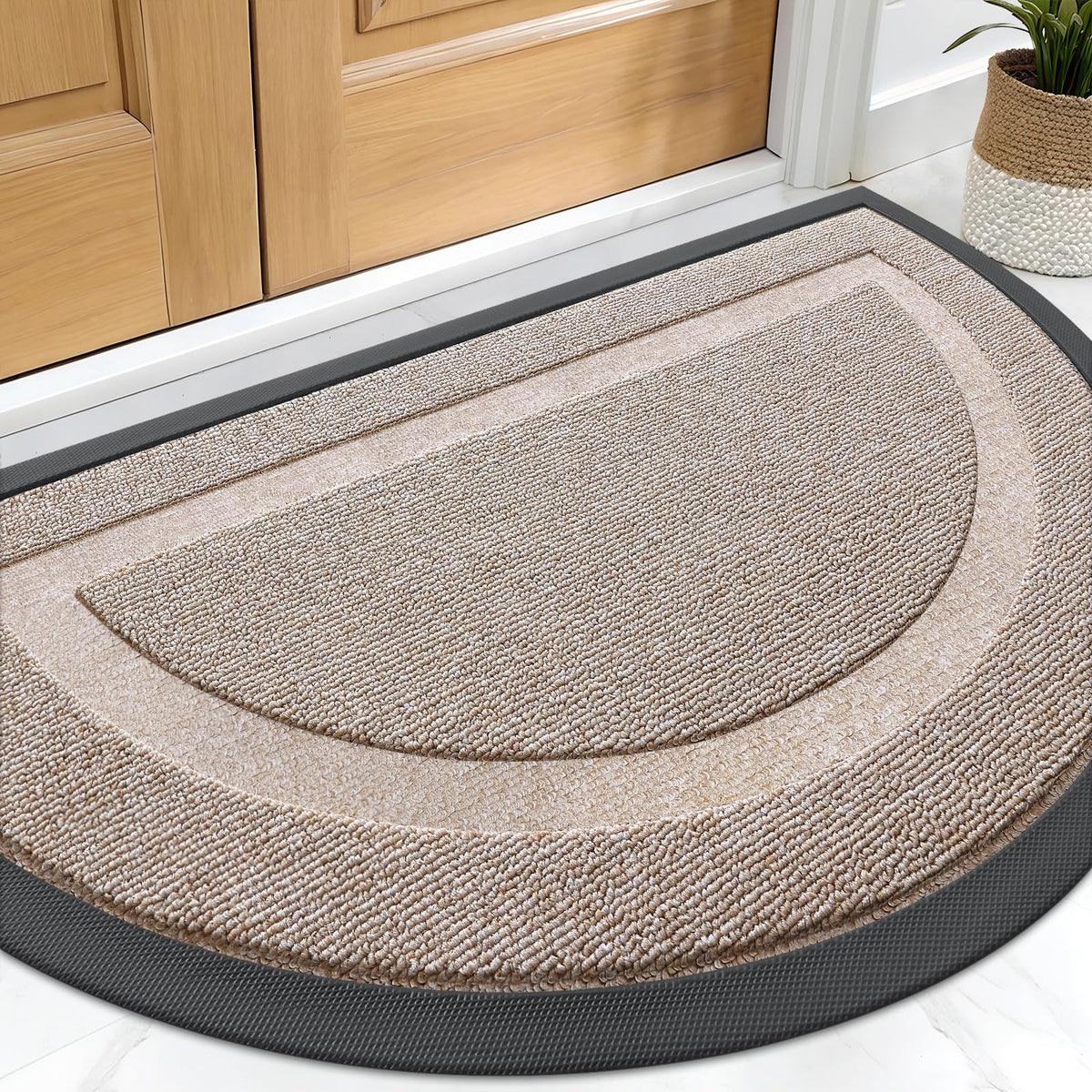 Half Circle Front Door Mat Outside 59x34 All