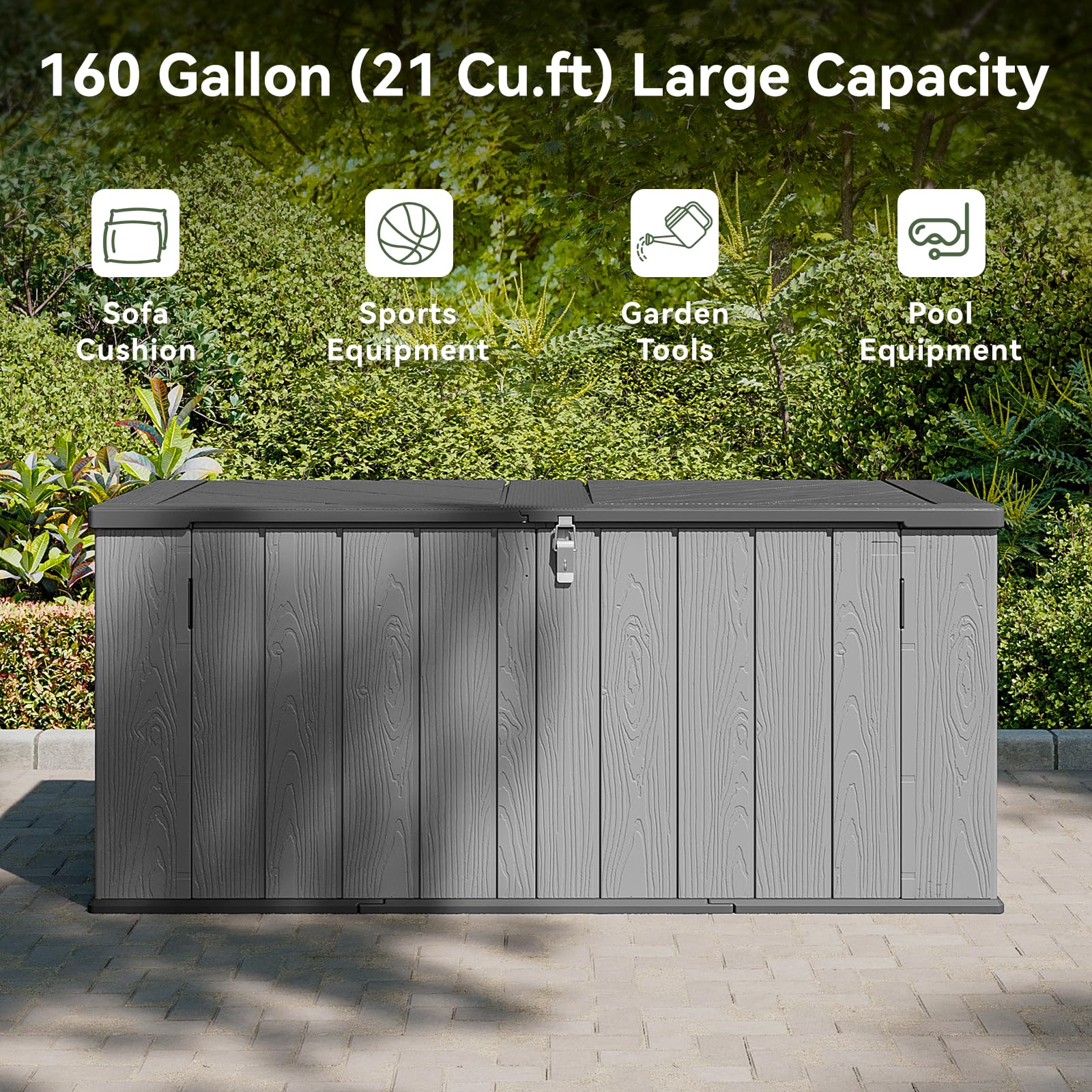 Horizontal Storage Sheds 21 Cu.ft