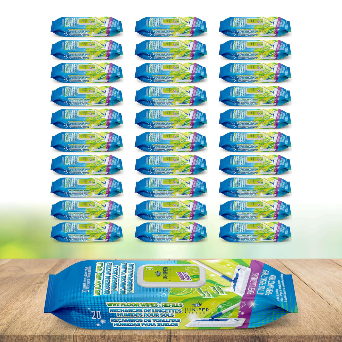 Wet Floor Wipes (600 Count)