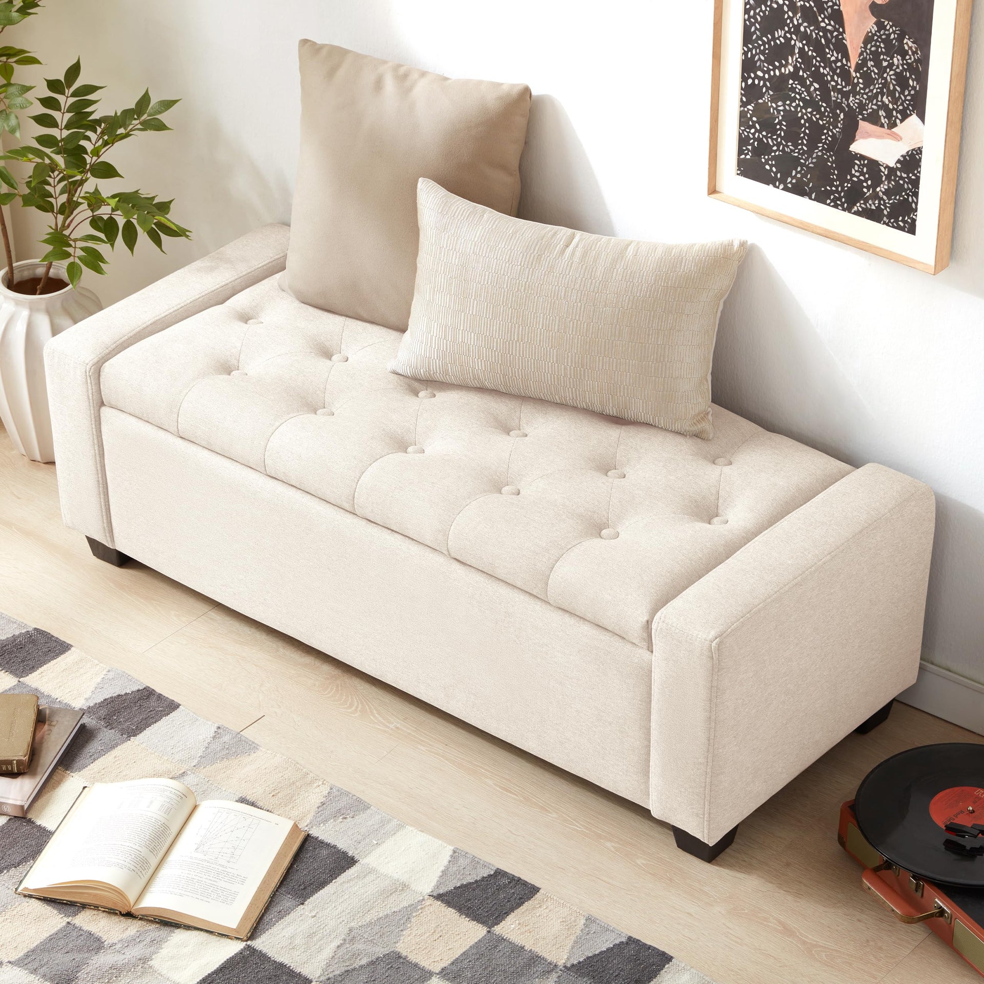48" Ottoman with Storage