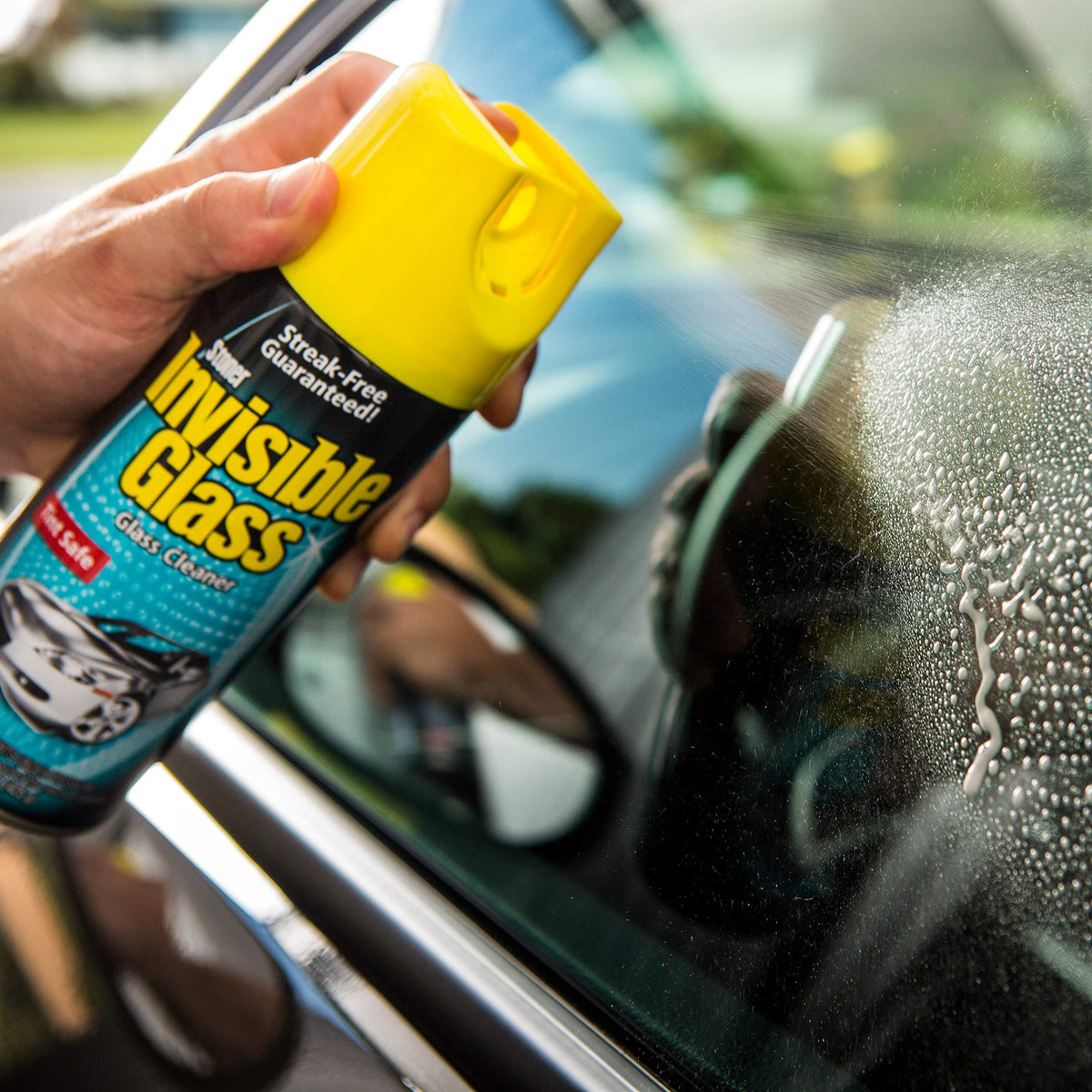 91163 2PK Premium Aerosol Glass Cleaner Spray for Car Windshields and Windows (30 Ounce) - ModHome Supplies