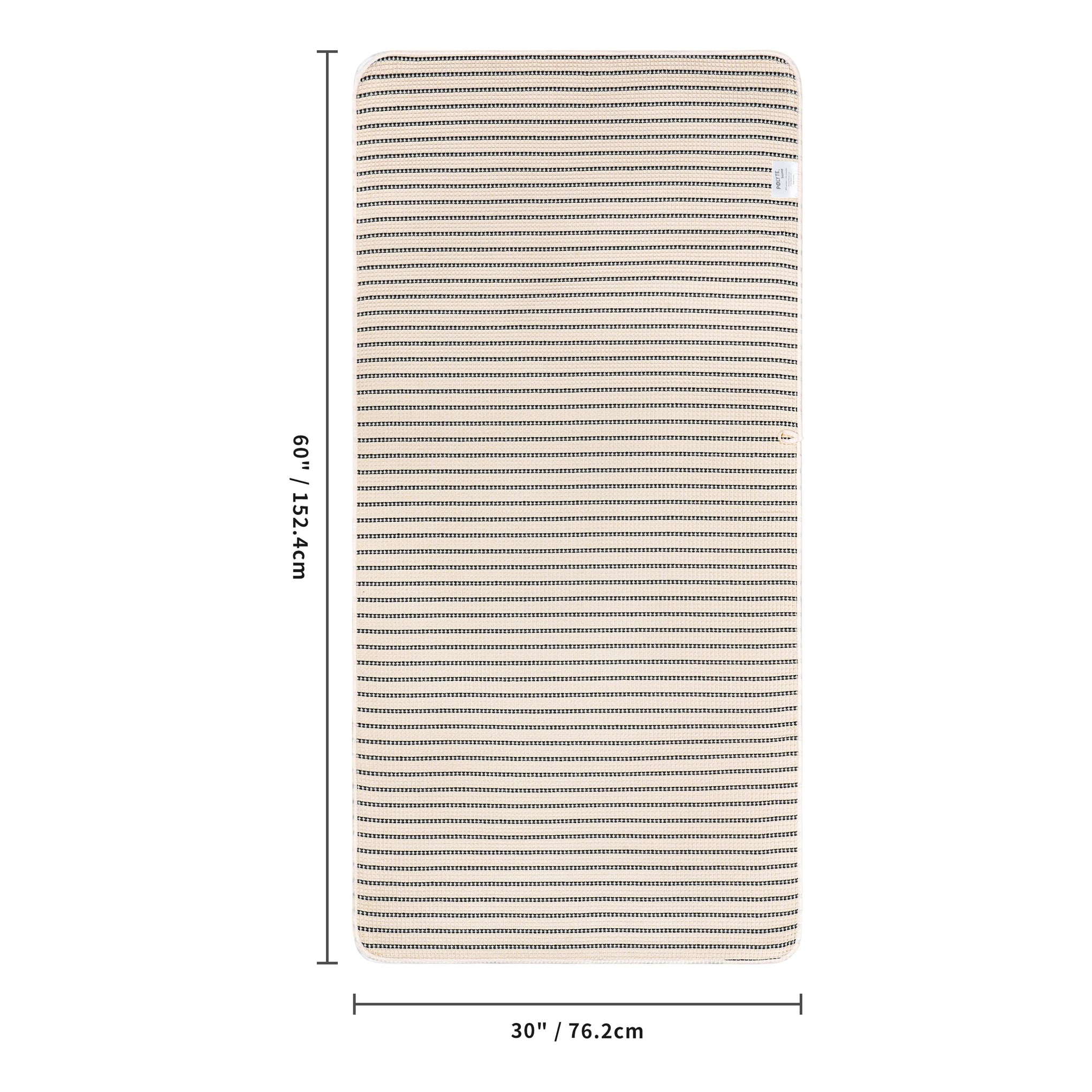 430 GSM Poly Blend Microfiber Quick Dry Waffle Bath Towel (4 Count)