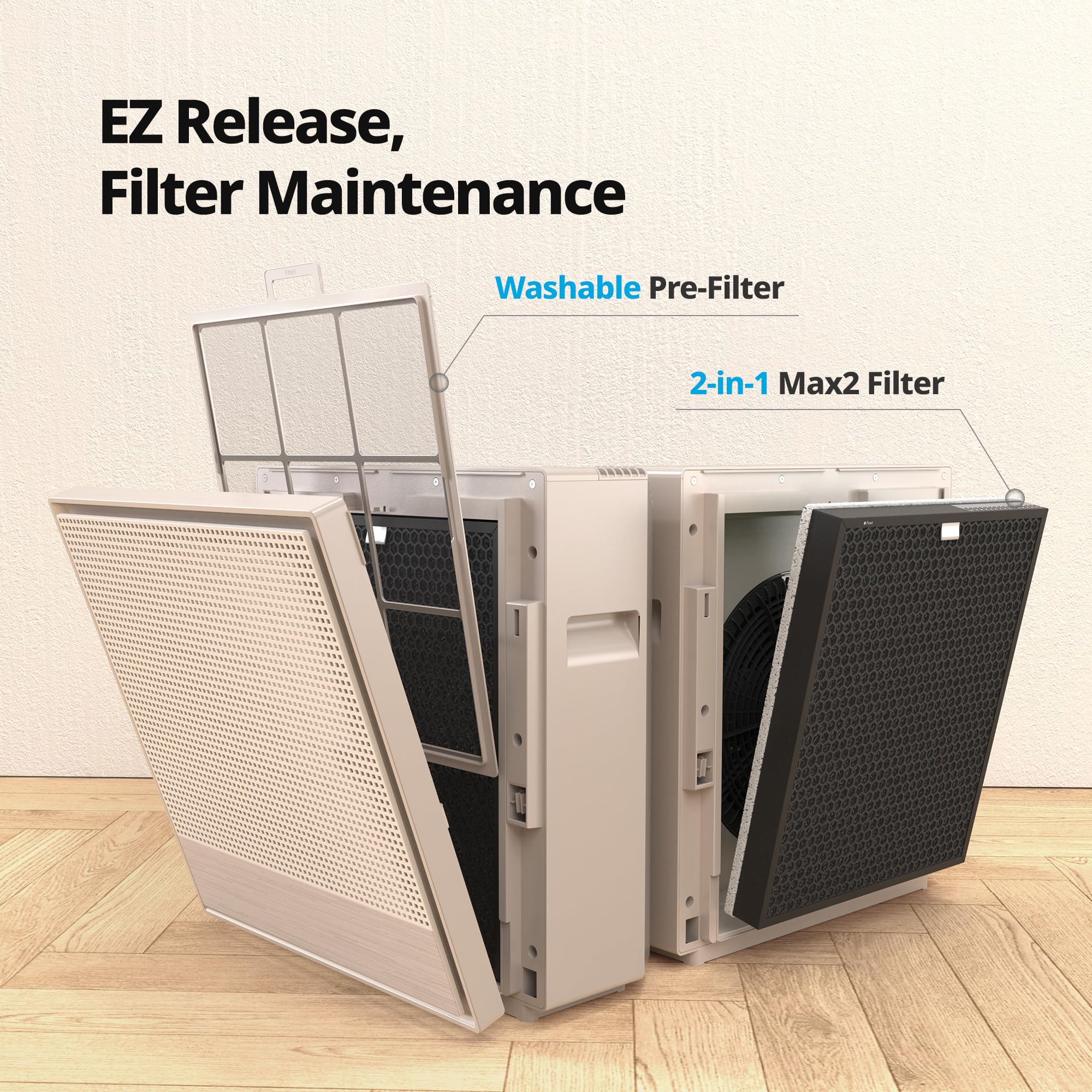 Air Purifiers for Home Large Room Up to 1