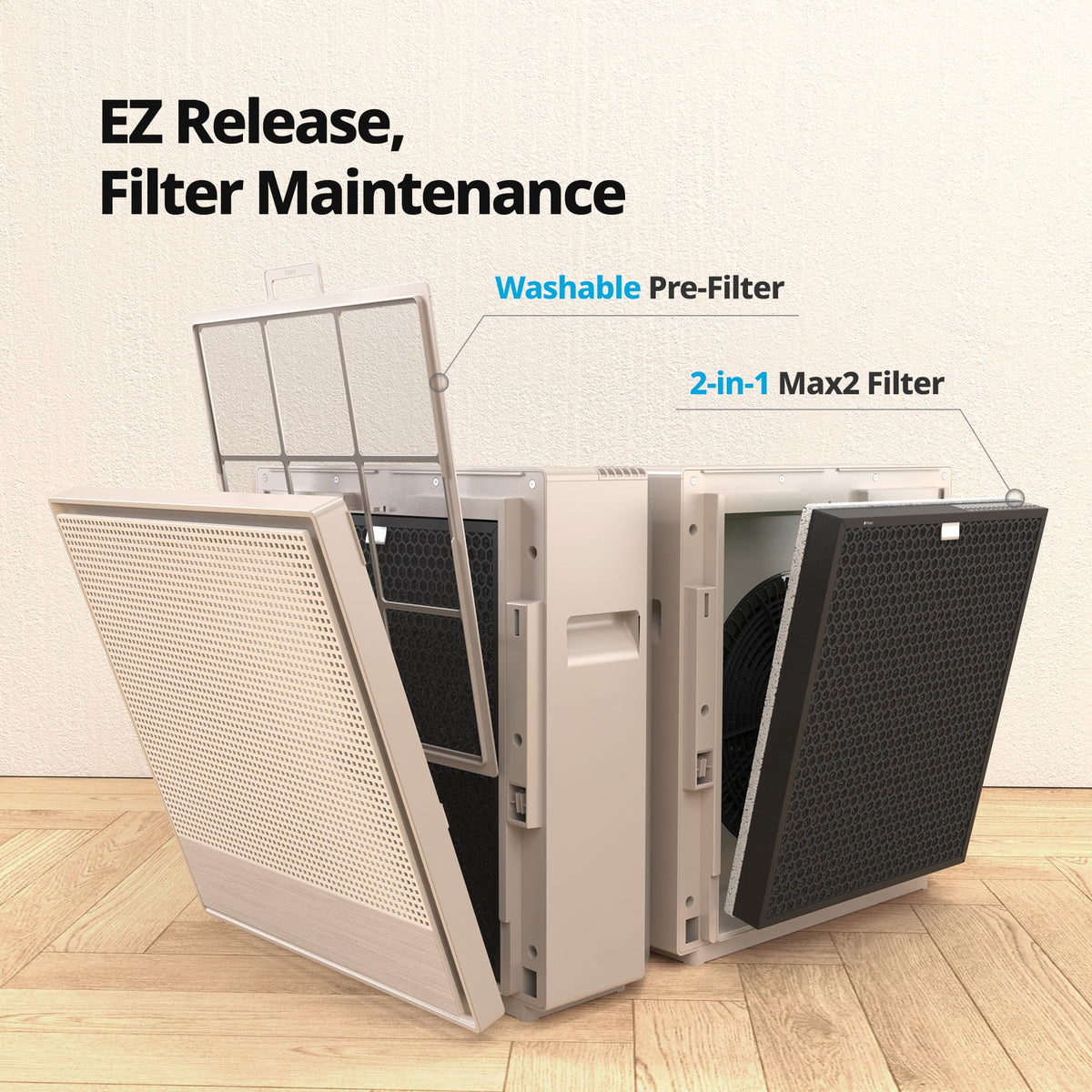 Air Purifiers for Home Large Room Up to 1