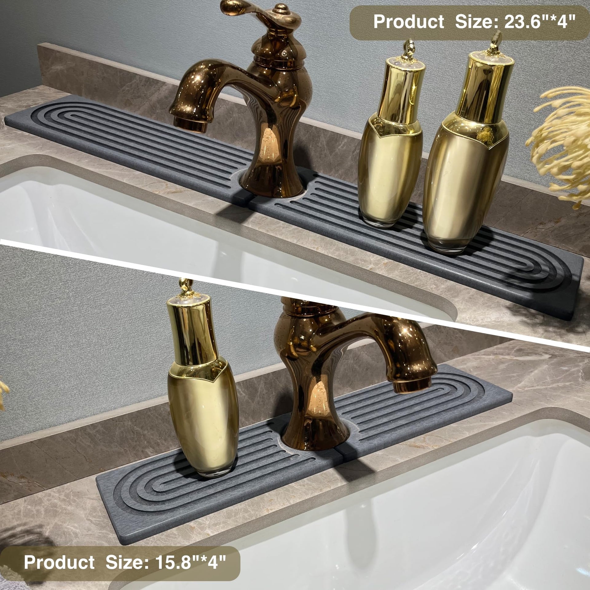 Faucet Mat for Kitchen Sink