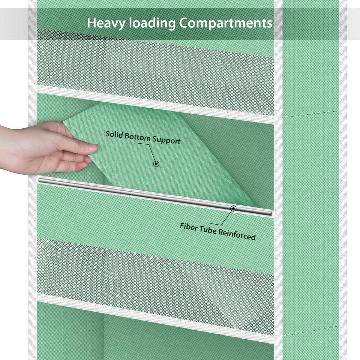 Fabric Over Door Hanging Organizer for Baby Nursery