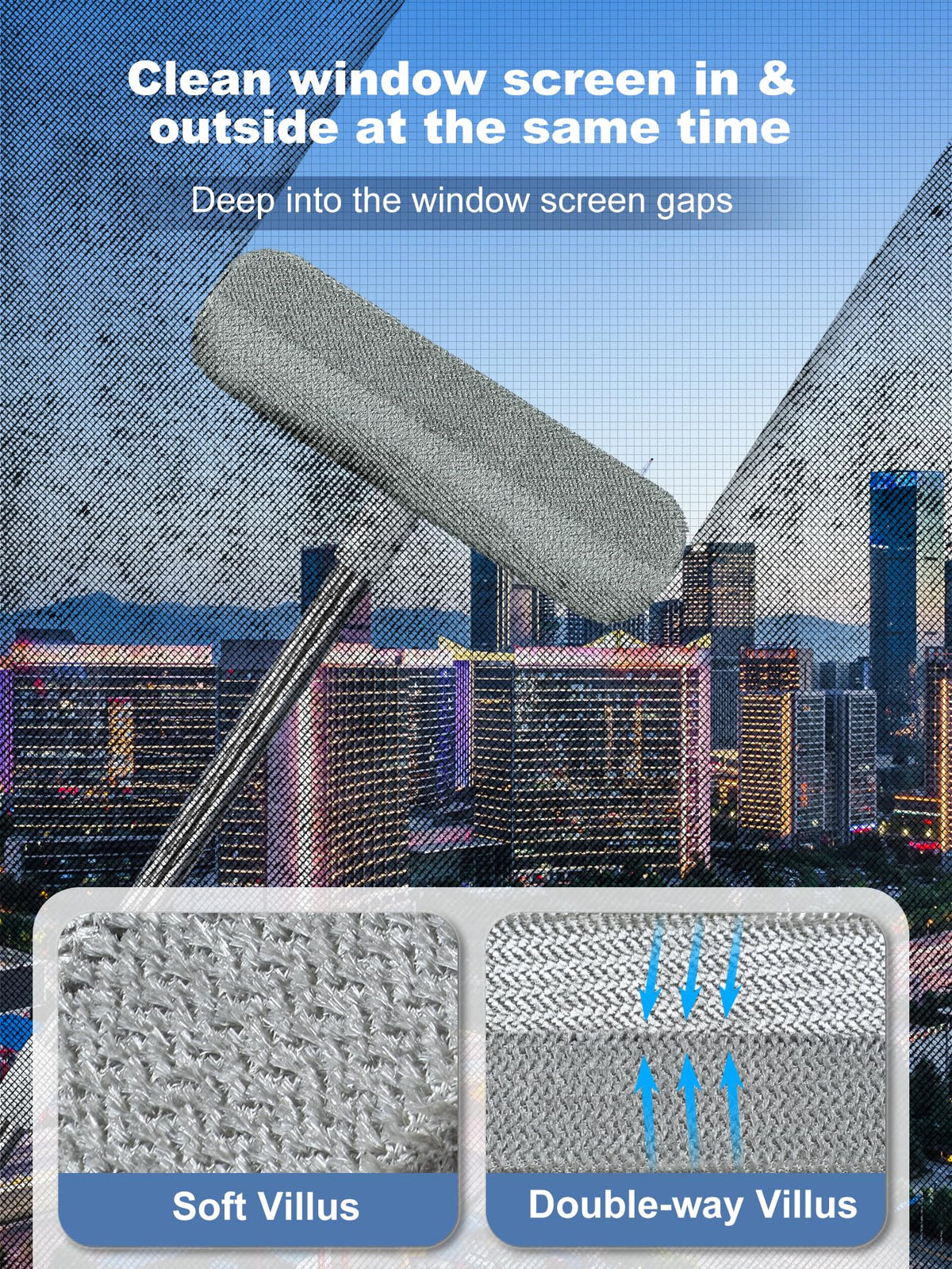 Cleaning Brush for Window Screen