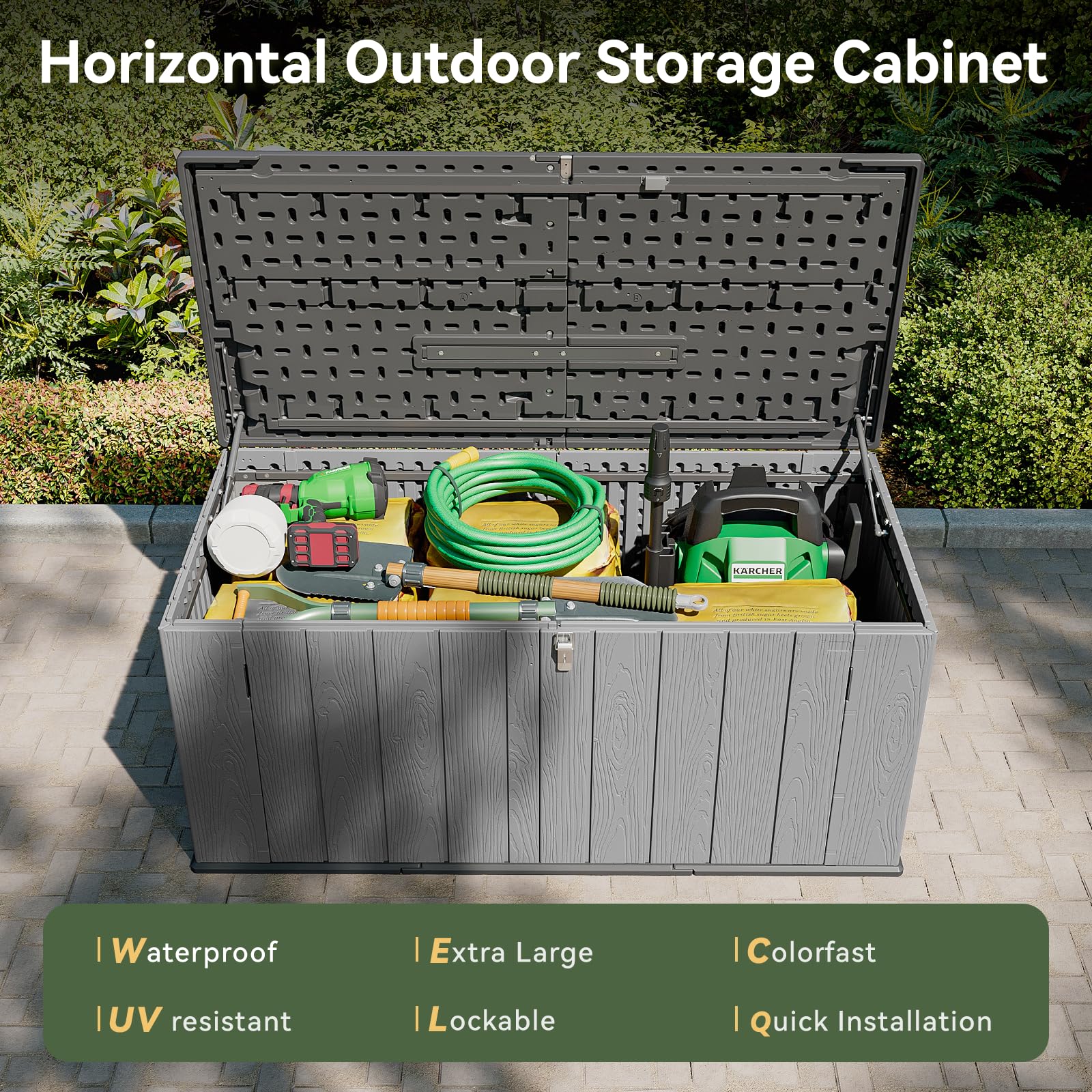 Horizontal Storage Sheds 21 Cu.ft