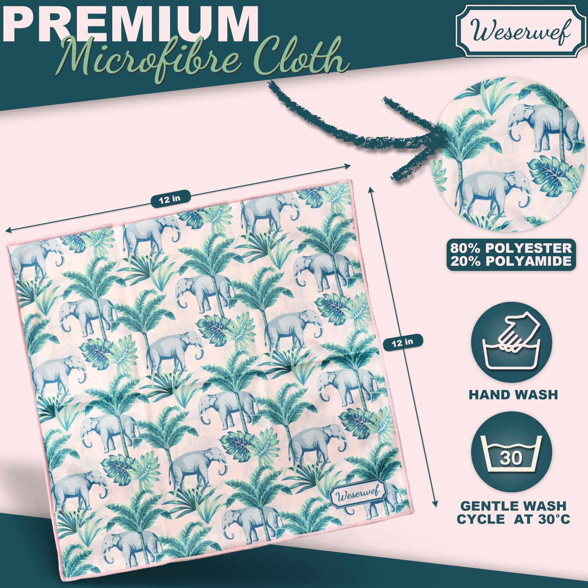 Design Microfiber Glasses Cleaning Cloth