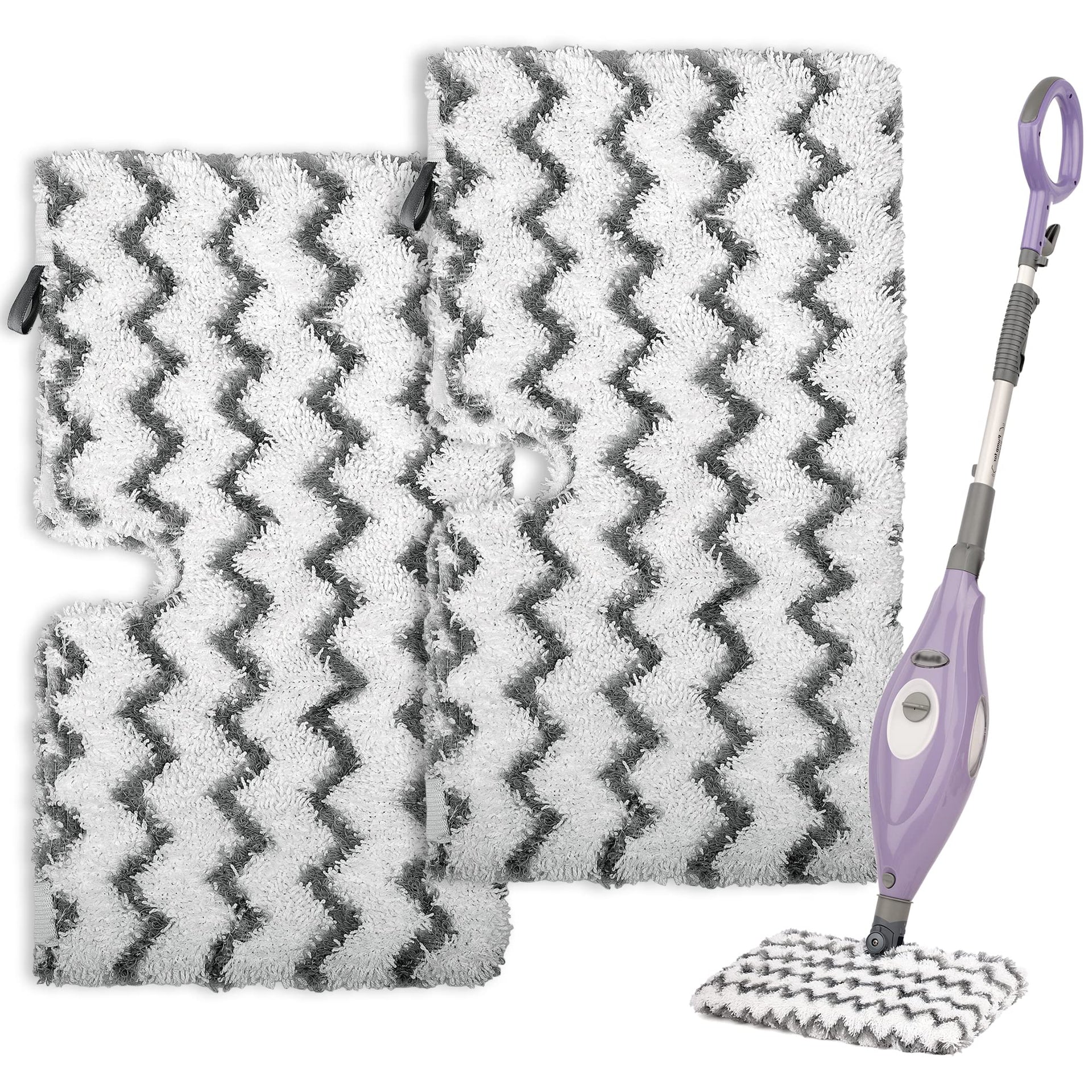 Steam Mop Replacement Pads for Shark Steamer S3501 S3601 2 Pack (2 Count)