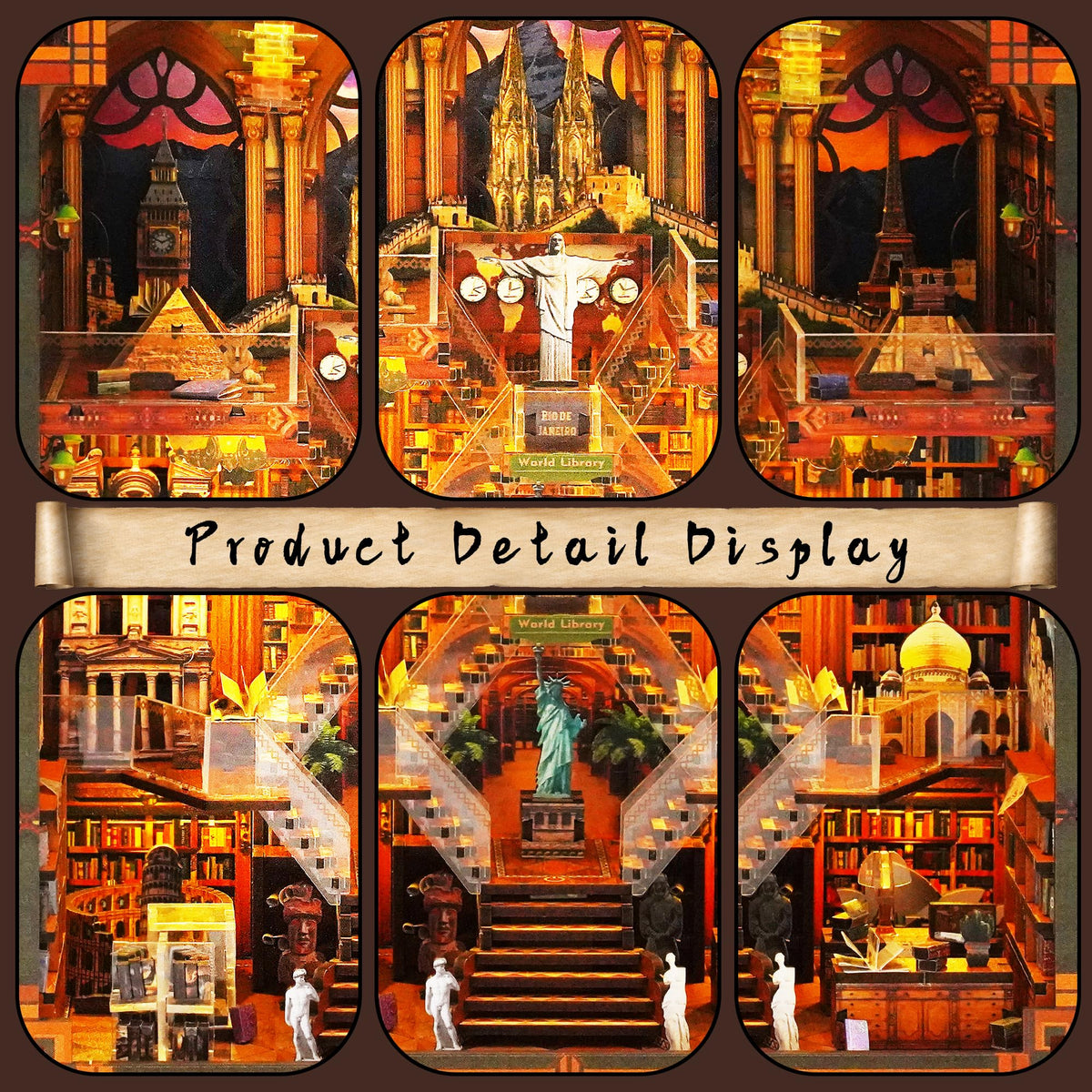 Book Nook Kits for Adults
