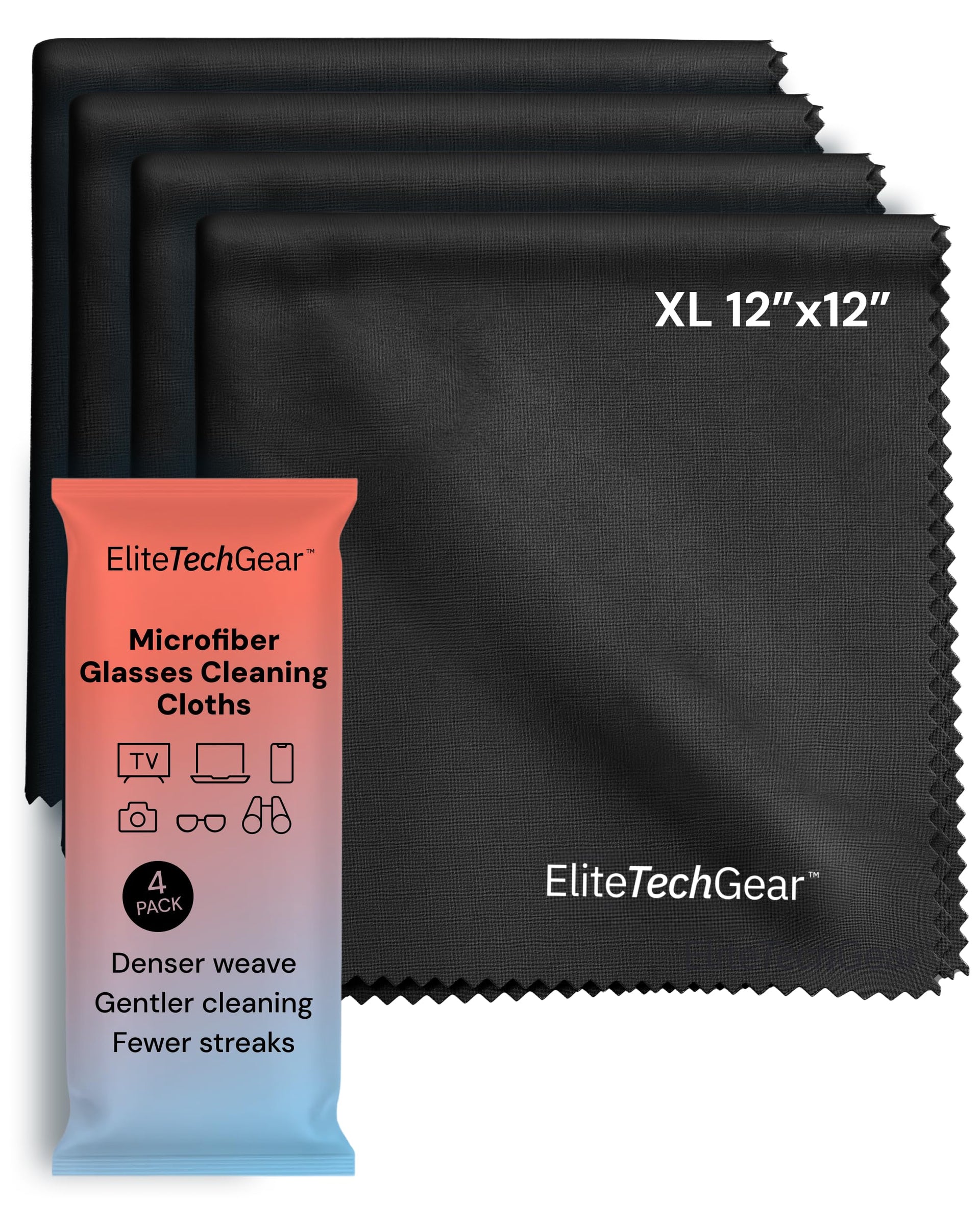 Microfiber Cleaning Cloth (4 Count)