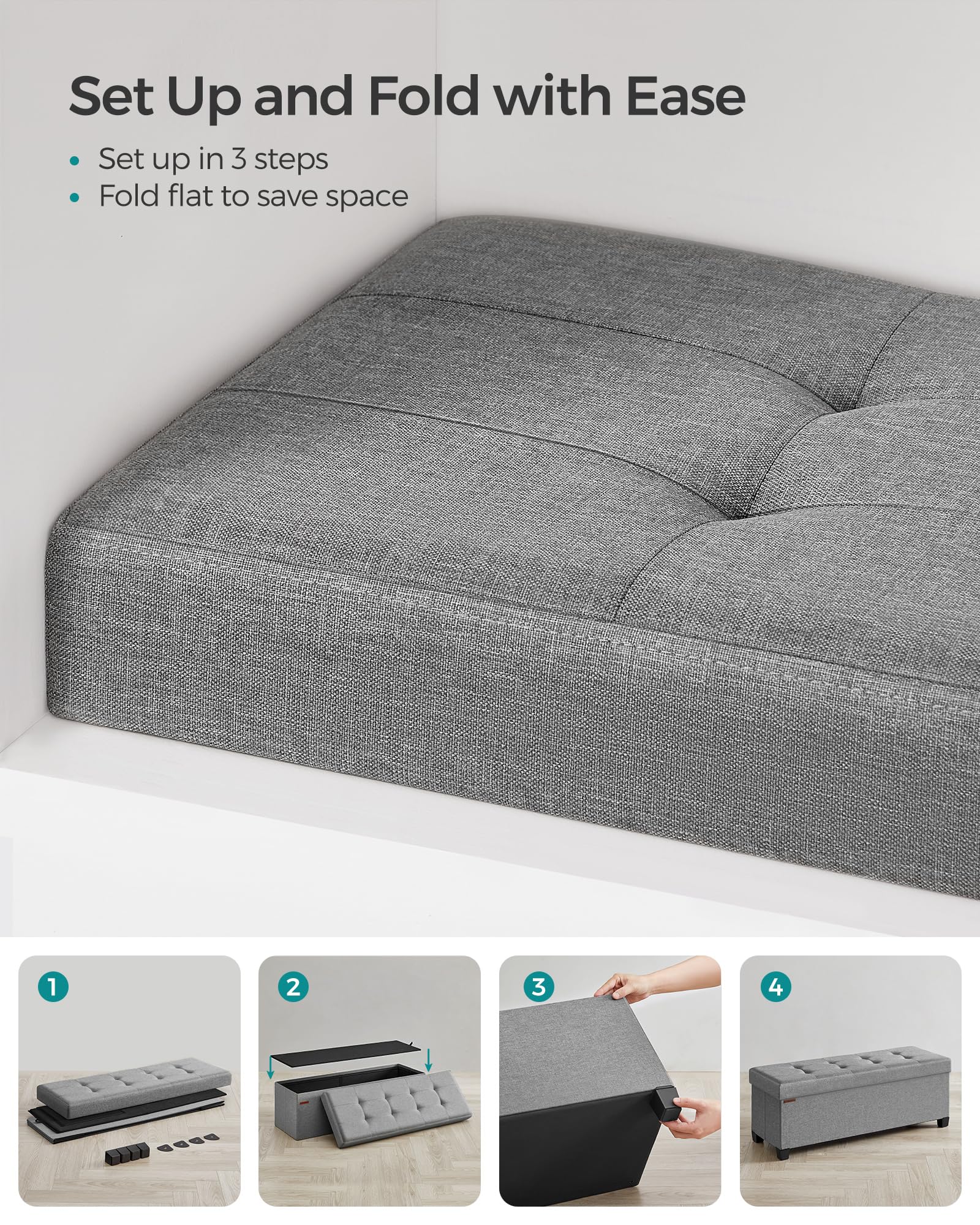 Storage Ottoman Bench