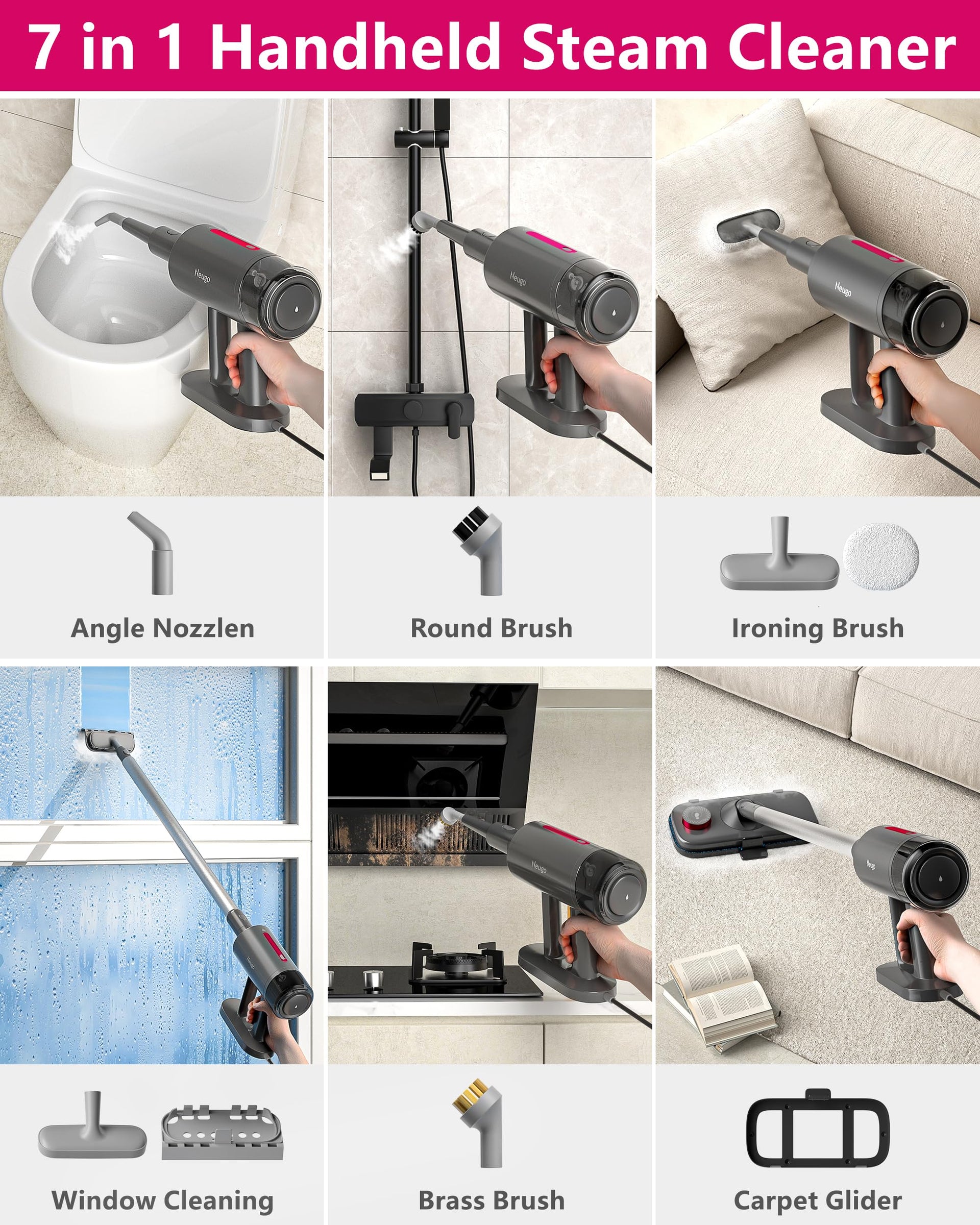Steam Mop for Floor Cleaning