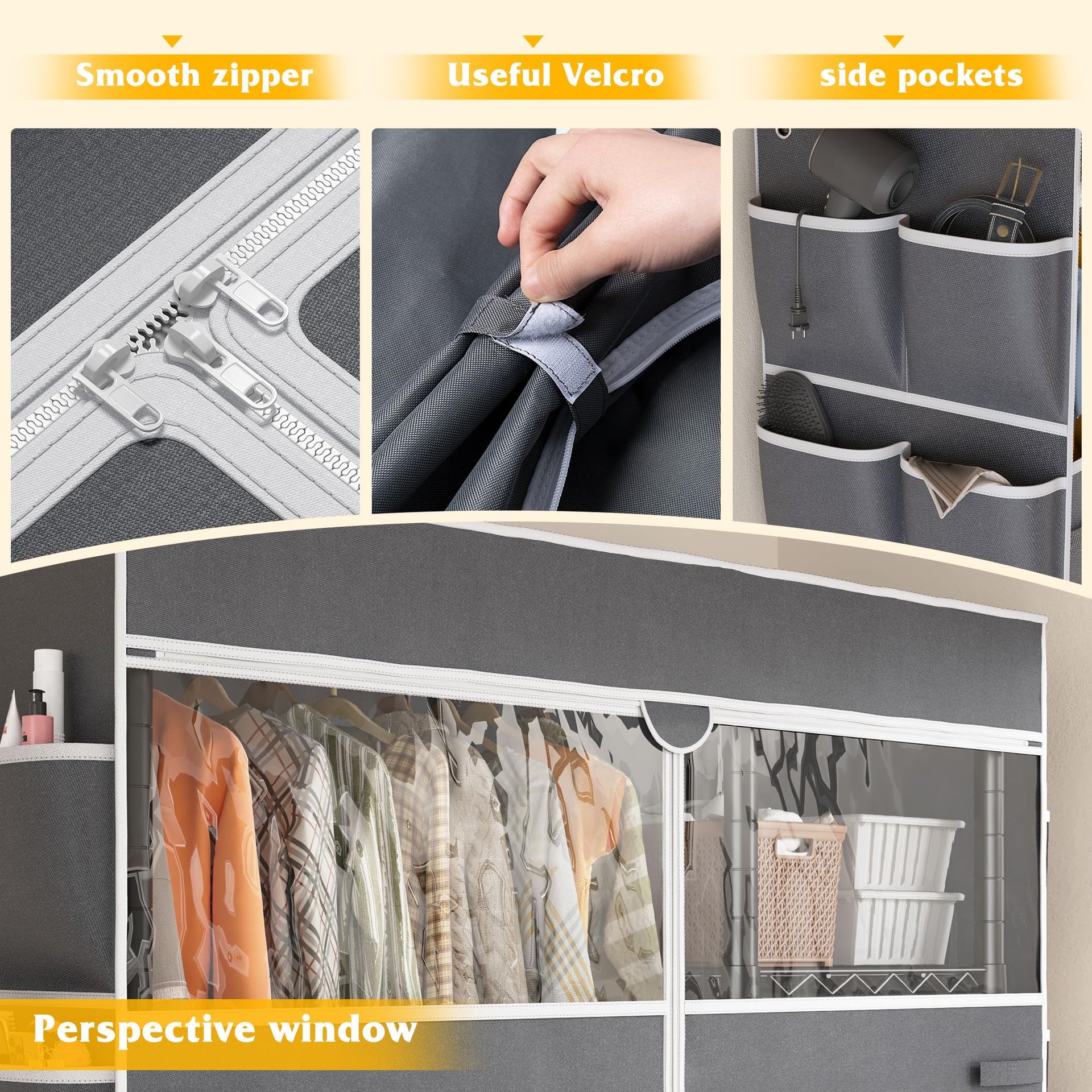 Clothes Rack with Cover