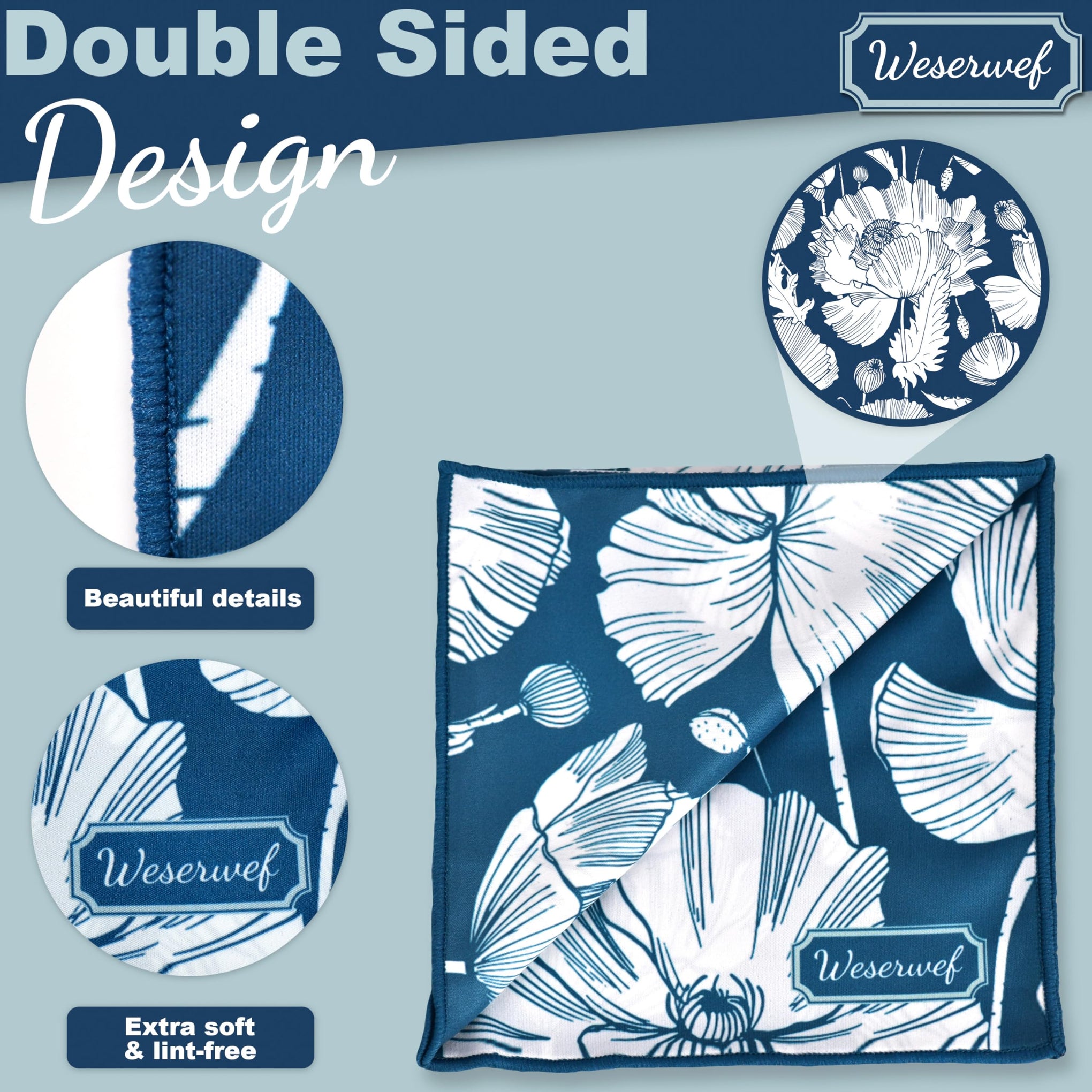 Design Microfiber Glasses Cleaning Cloth