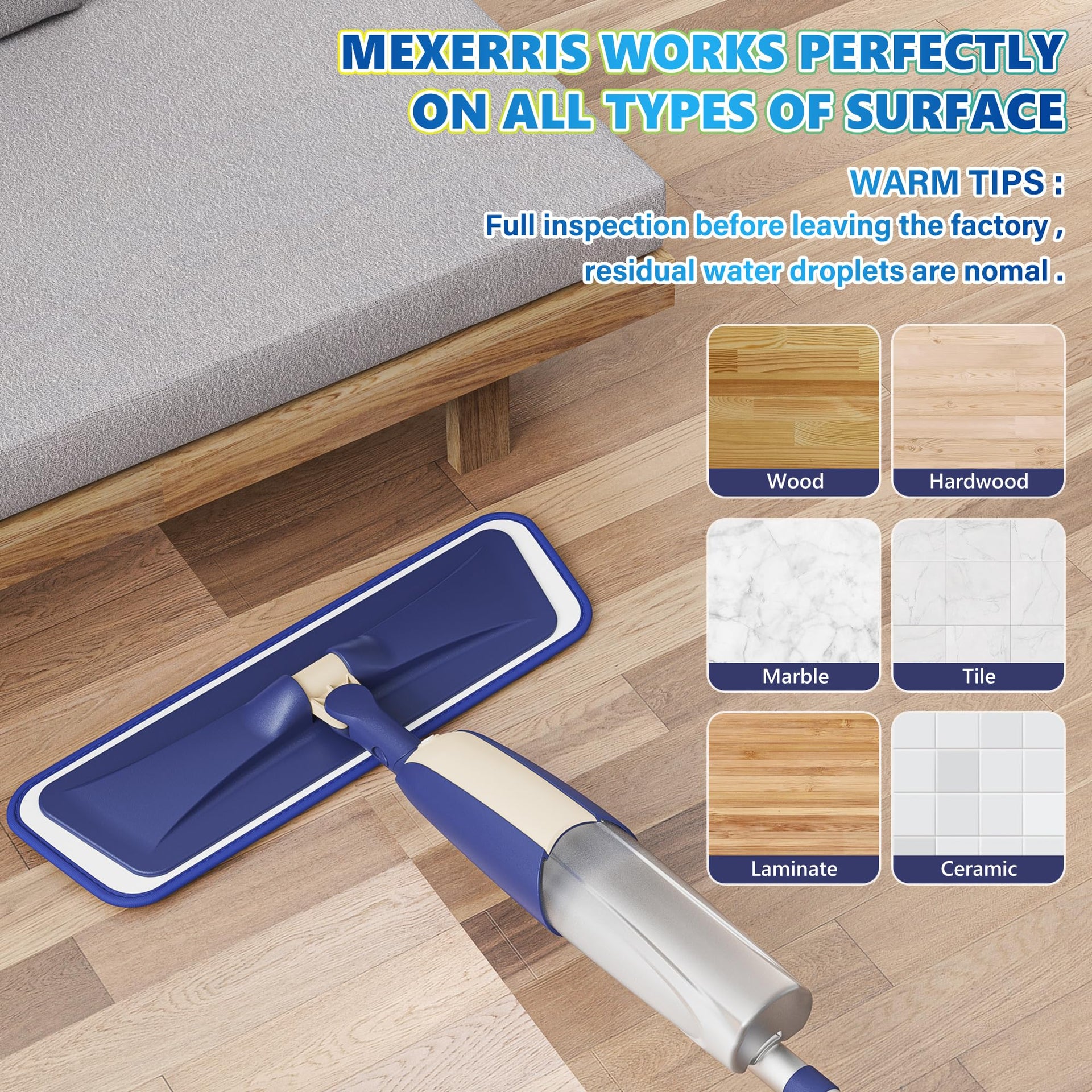 Spray Wet Mops for Floor Cleaning