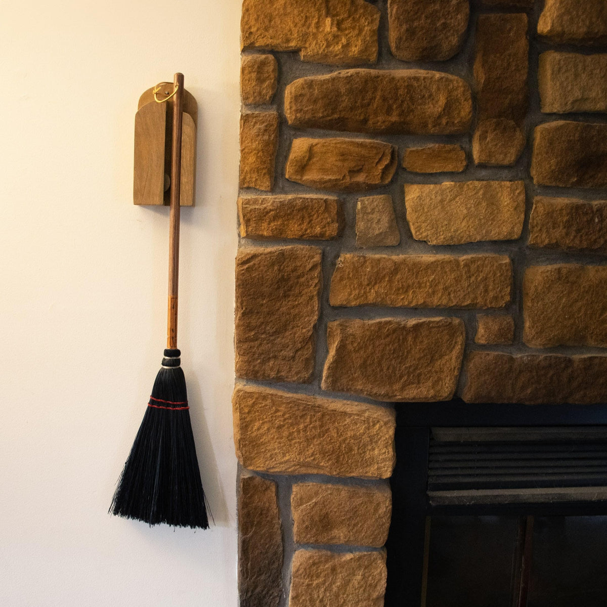 Amish Handcrafted Broom Holder