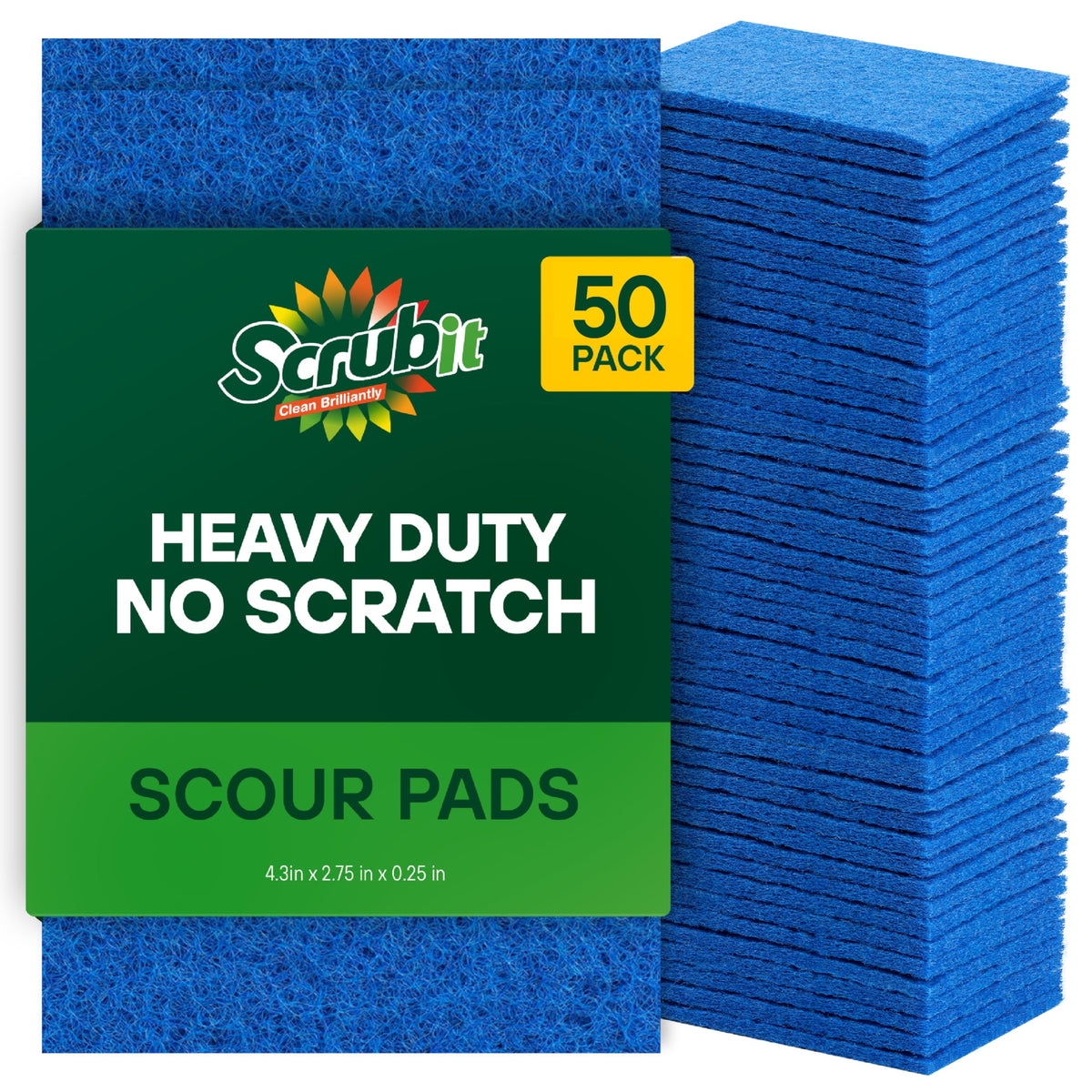 50 Pack Scouring Pad (50 Count)