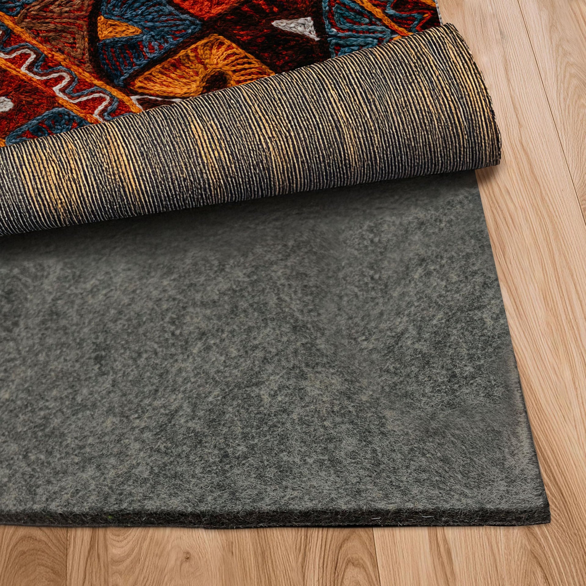 5 Ft x 7 Ft Felt TPO Non Skid Rug Pad (35 Sq Ft)