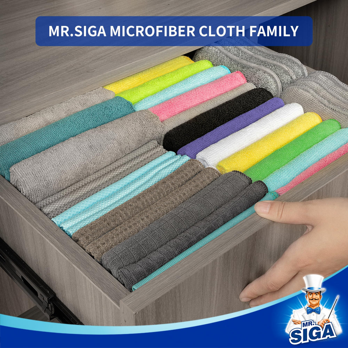 Microfiber Cleaning Cloths (12 Count)