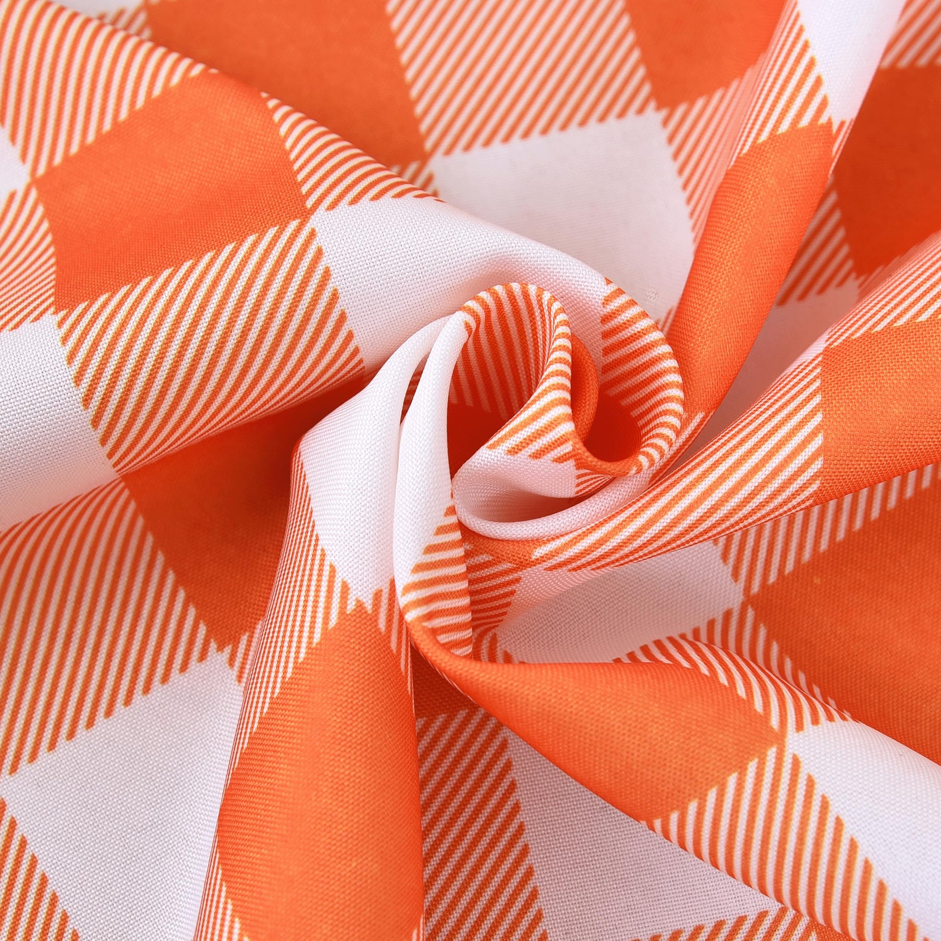 Waterproof Plaid Tablecloth Fabric