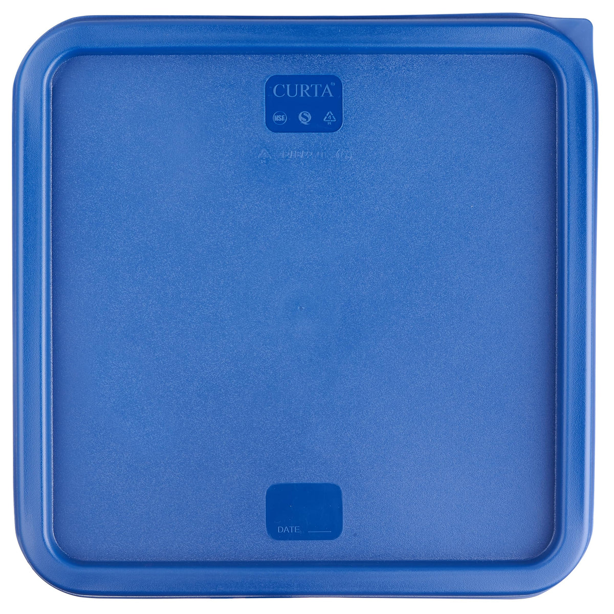 4 Pack Food Storage Containers with Blue Lids (4 Count)