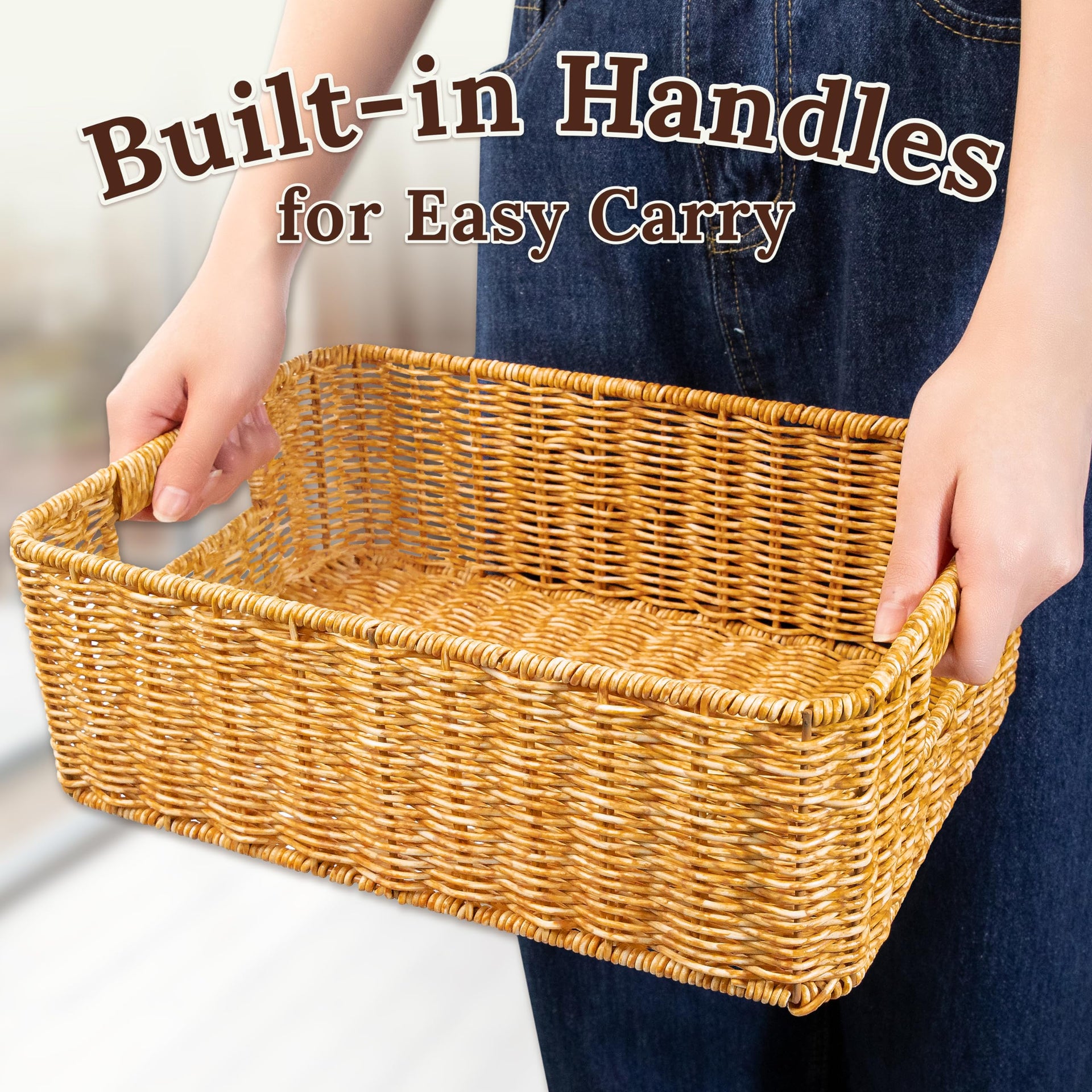 WeeNest Baskets for Storage (3 Count)