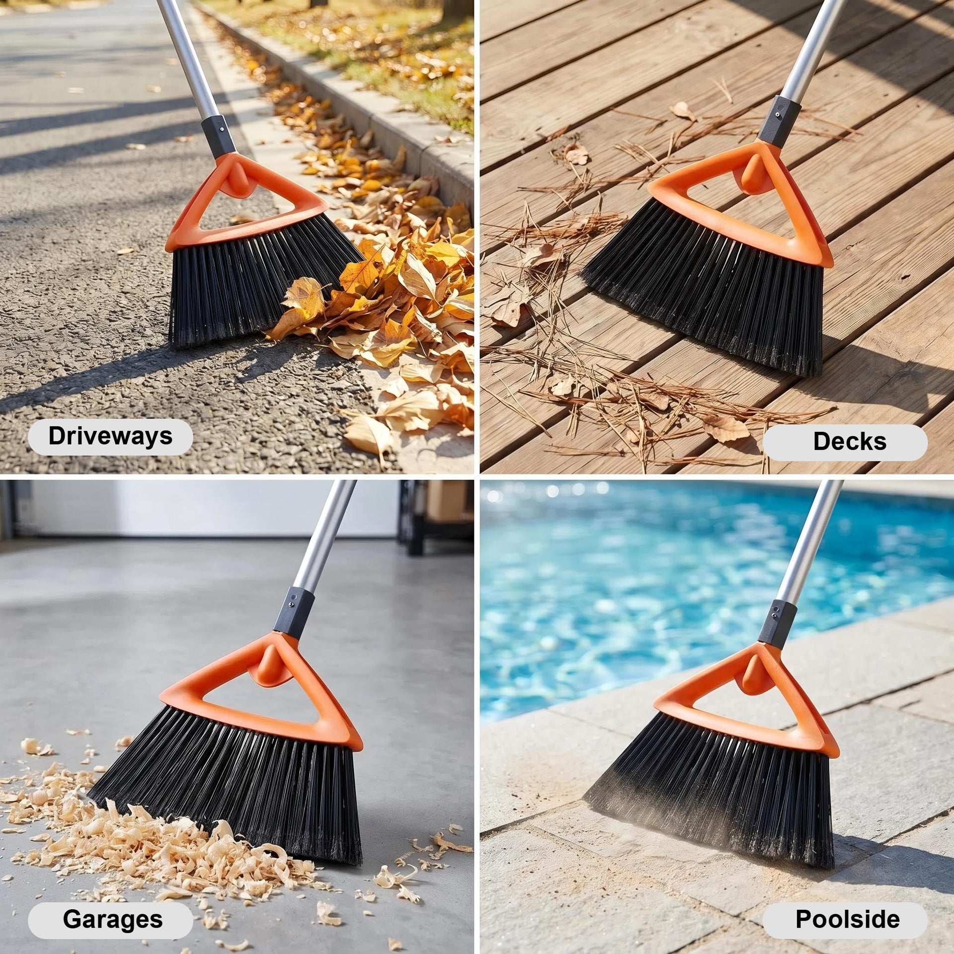 Outdoor Broom for Sweeping Patio