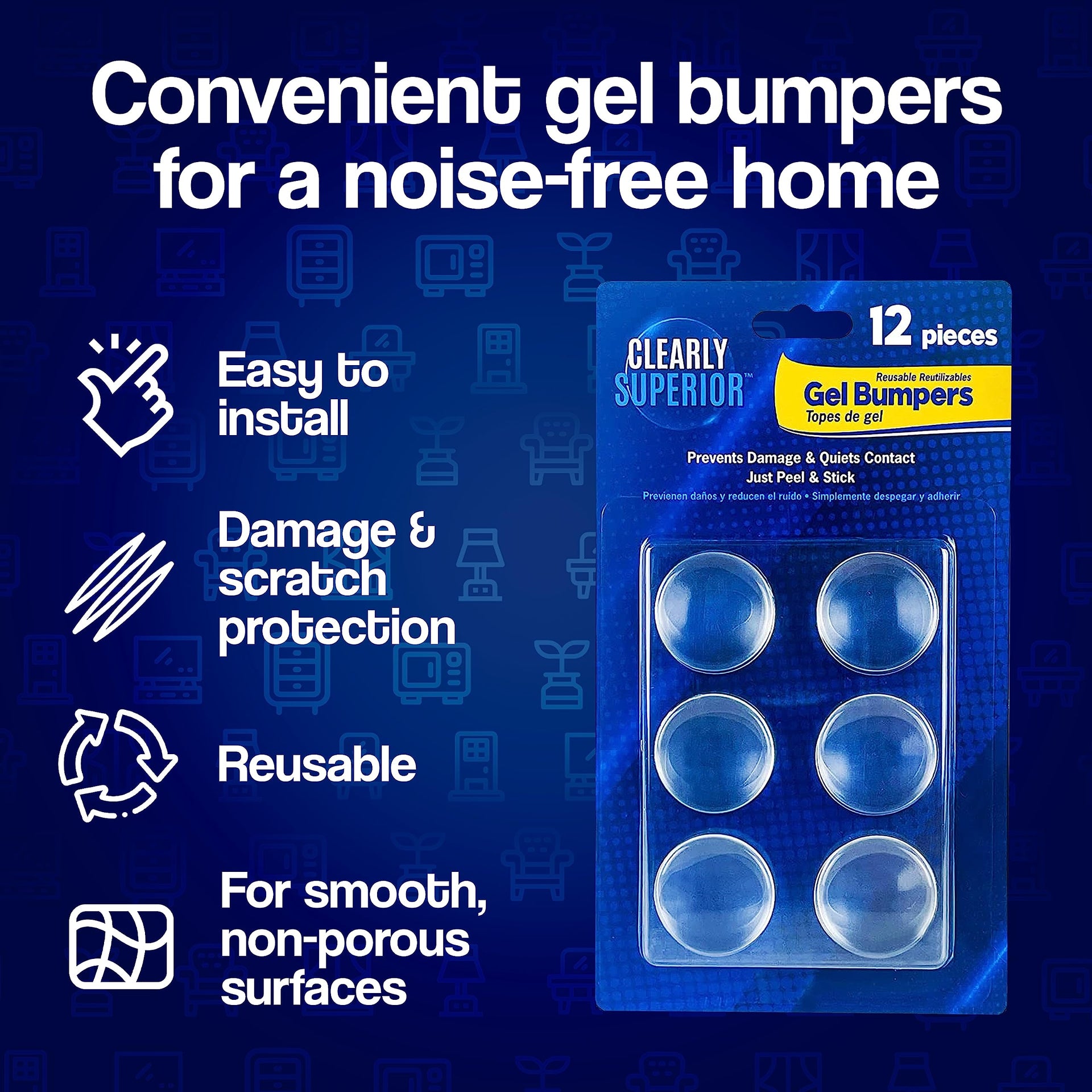 Gel Bumpers 12 (12 Count)