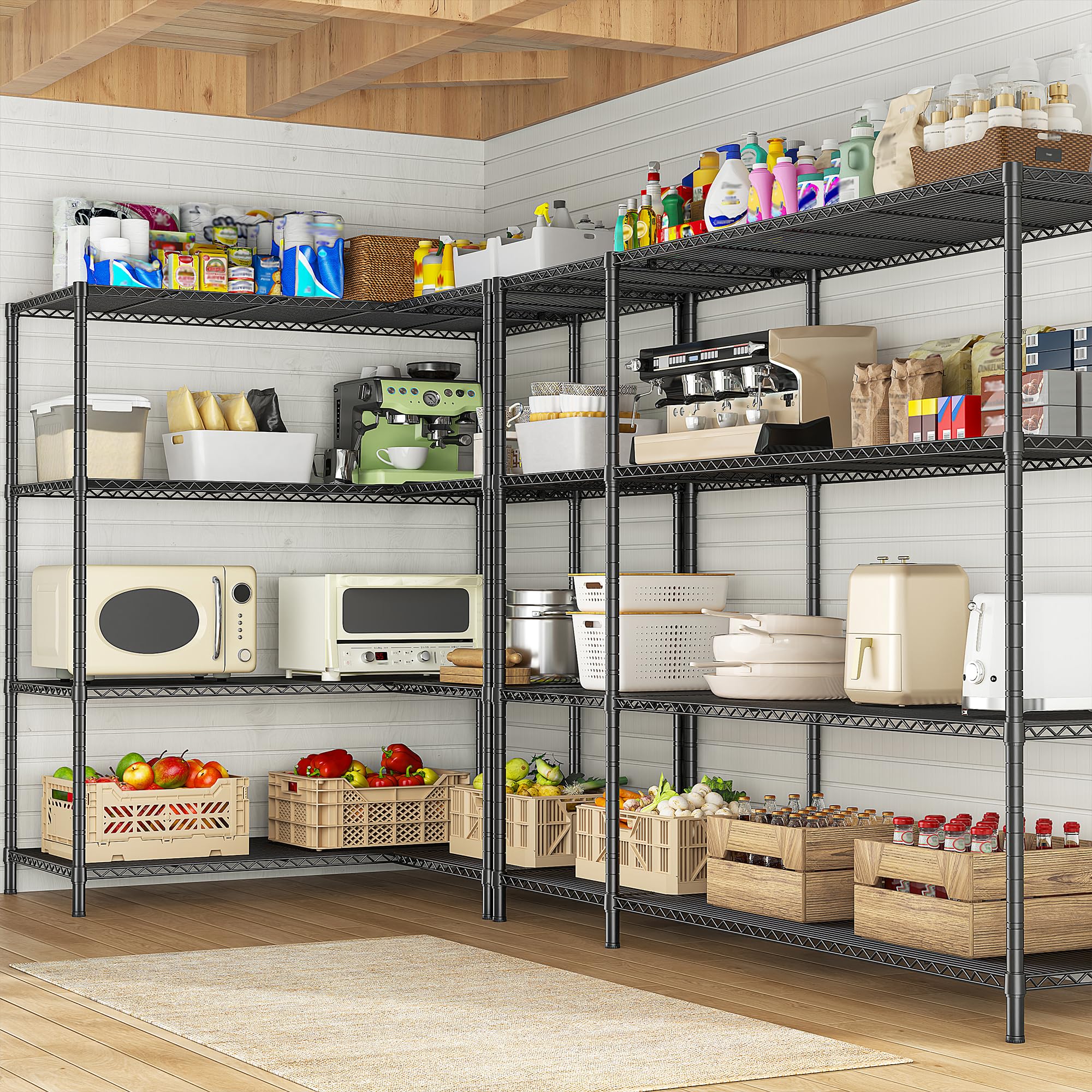 52.4" W Storage Shelves (4 Count)