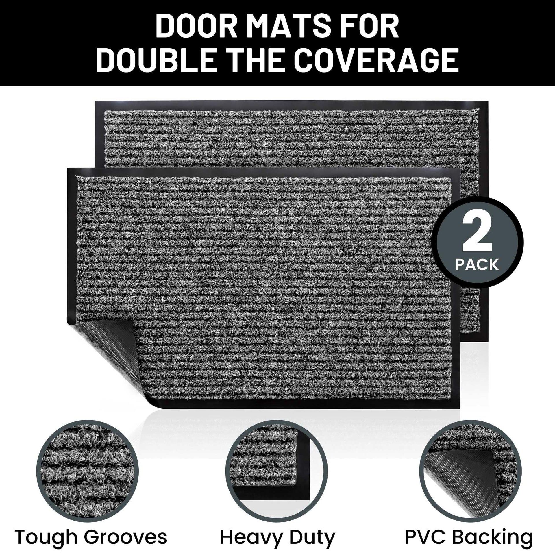 Front Door Mat (2 Count)