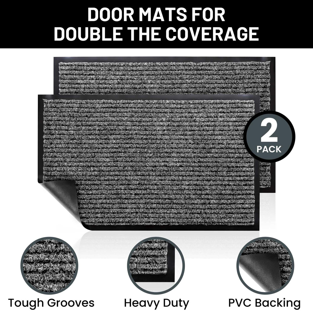 Front Door Mat (2 Count)