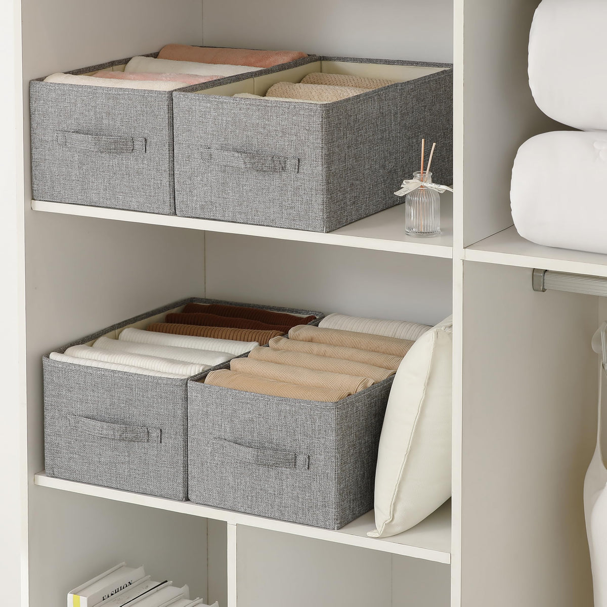 Linen Folding Storage Bins
