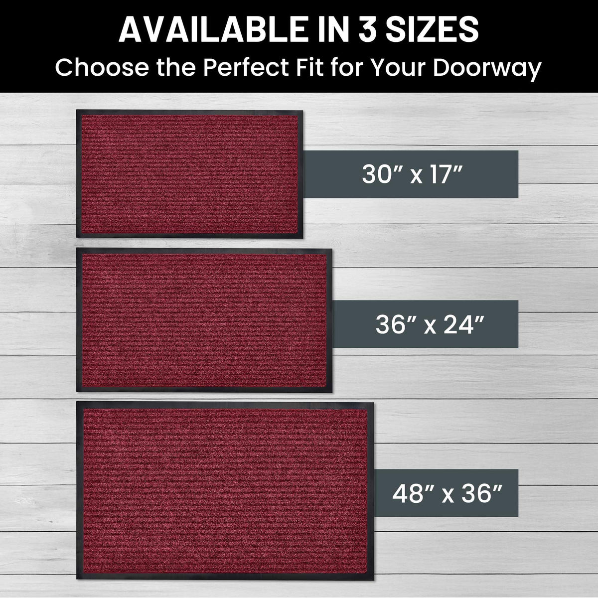 Front Door Mat (2 Count)