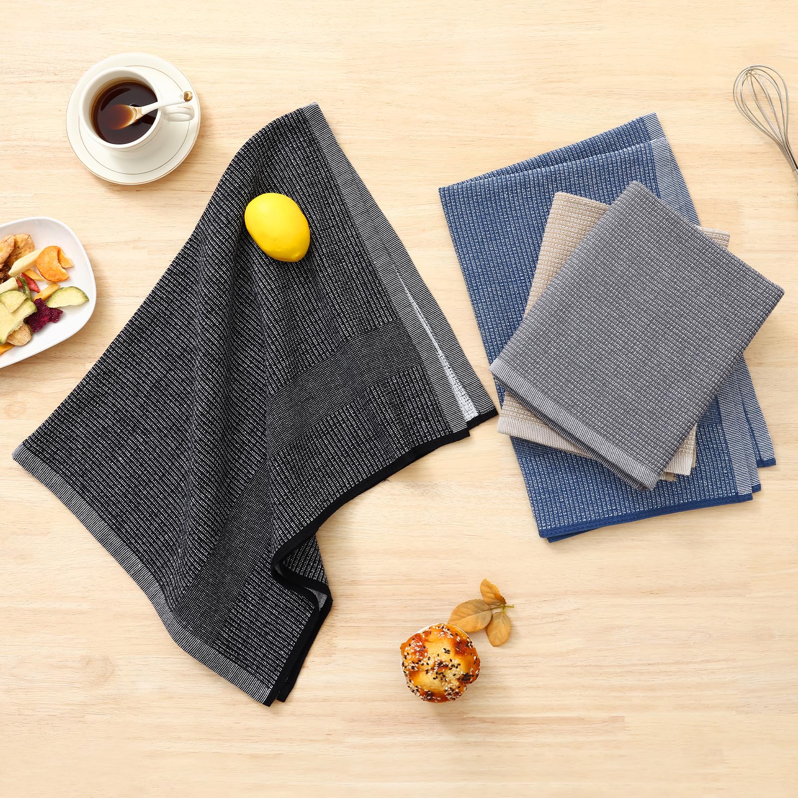 380 GSM Cotton Premium Kitchen Towels 12 Pack (12 Count)